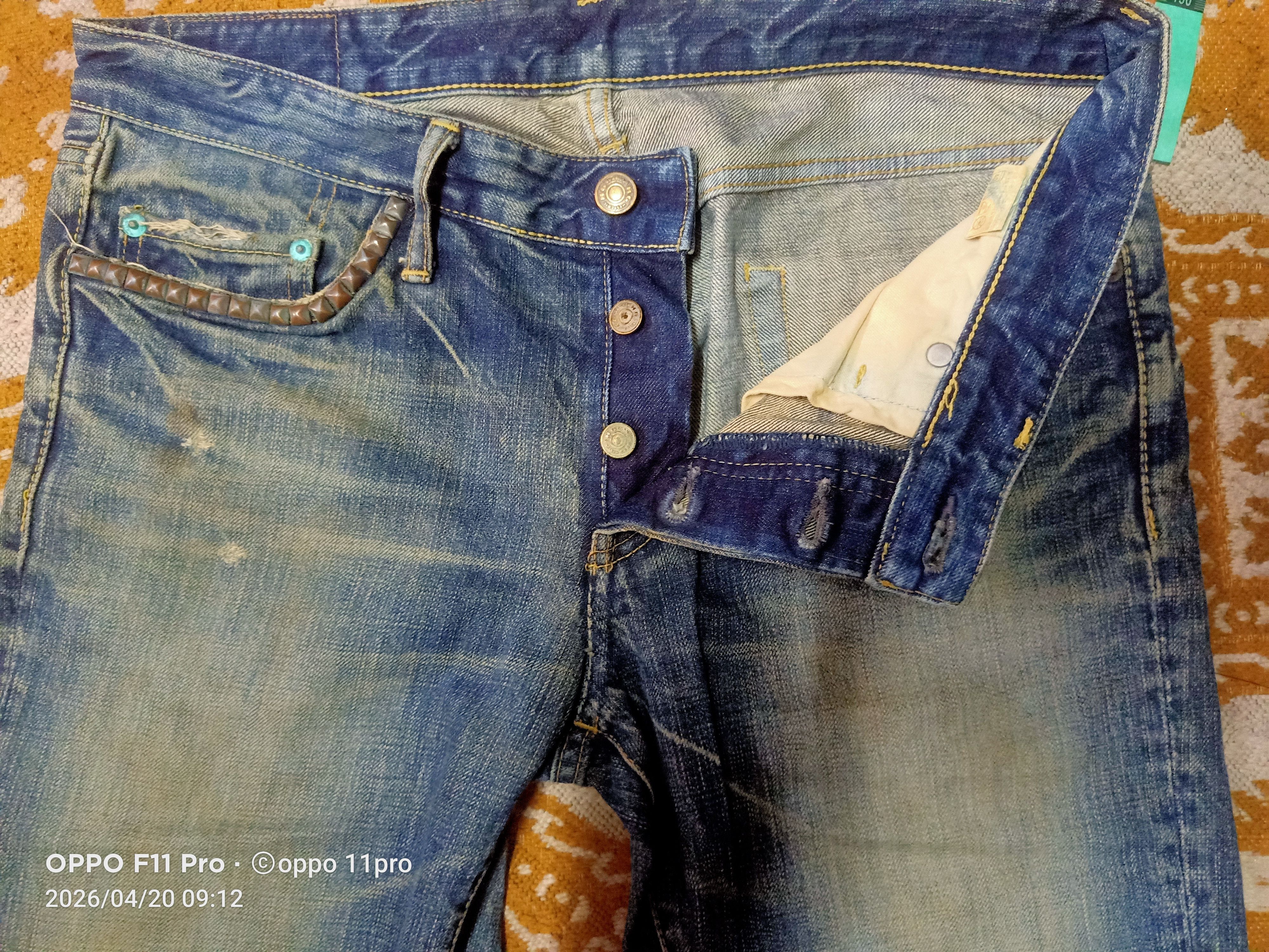 Hysteric Glamour 💥Hystric Glamour Kinky Flare Denim💥 Size US 33 - 8 Thumbnail