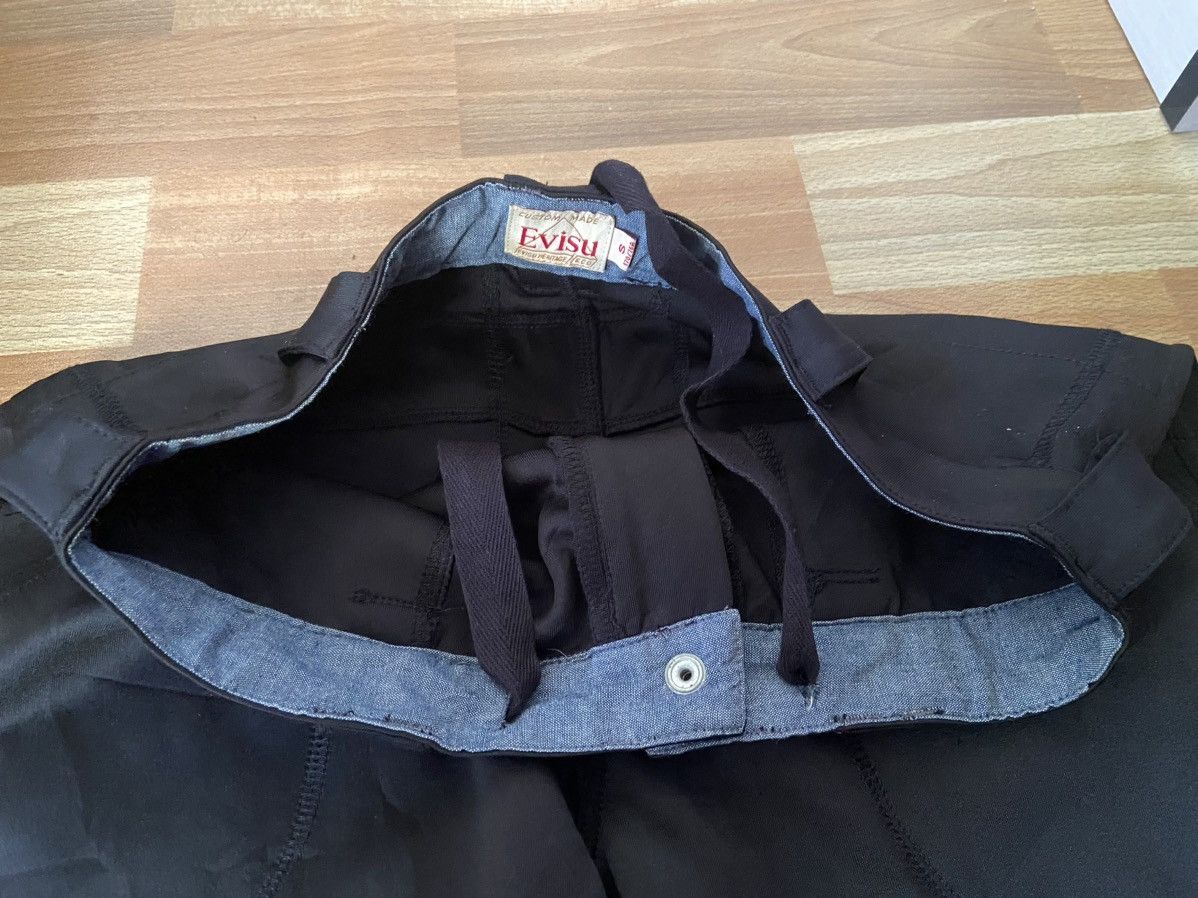 Designer × Evisu × Japanese Brand EVISU SEAGULL JOGGER PAINT WAIST 30 (unisex) Size US 30 / EU 46 - 4 Thumbnail