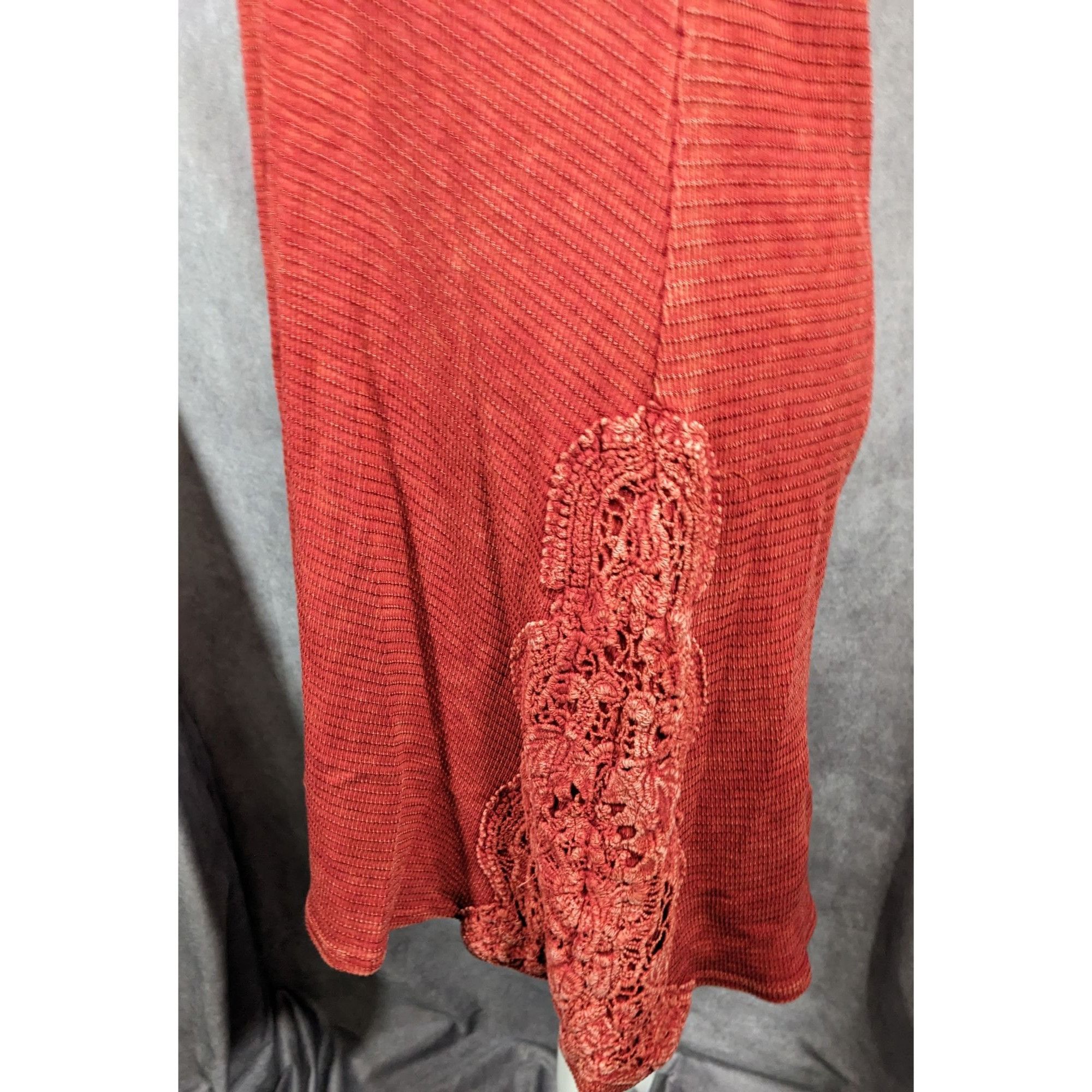 ABLE Able Bohemian Textured Knit Thermal Dress With Embroidered F Size L / US 10 / IT 46 - 5 Thumbnail