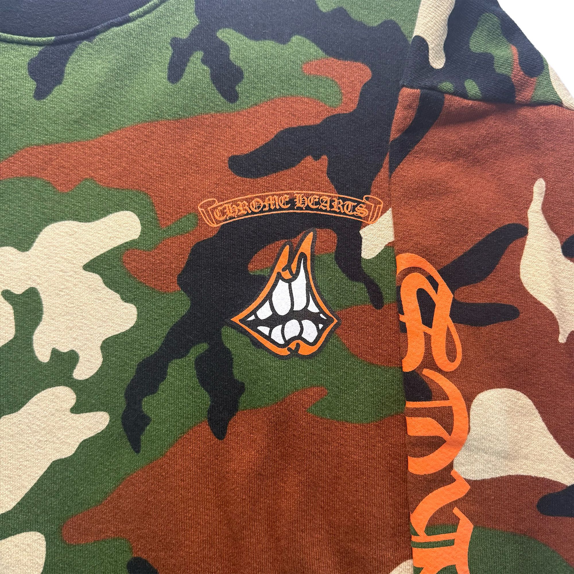 Chrome Hearts Chrome Hearts Matty Boy Camo Crewneck Size US XXL / EU 58 / 5 - 3 Thumbnail