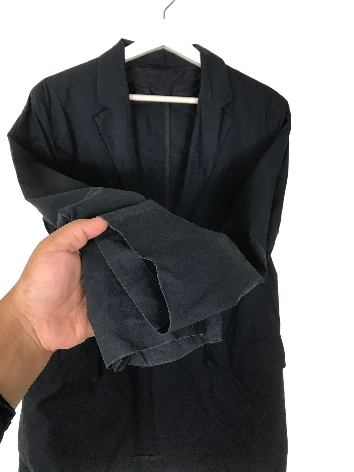Jil Sander 🔥 JIL SANDER RAF SIMONS NYLON TAILORED BLAZER JACKET Size US M / EU 48-50 / 2 - 8 Thumbnail