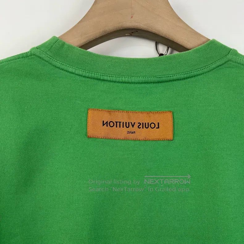 Louis Vuitton Louis Vuitton Green embossed logo short sleeves Size US L / EU 52-54 / 3 - 6 Thumbnail