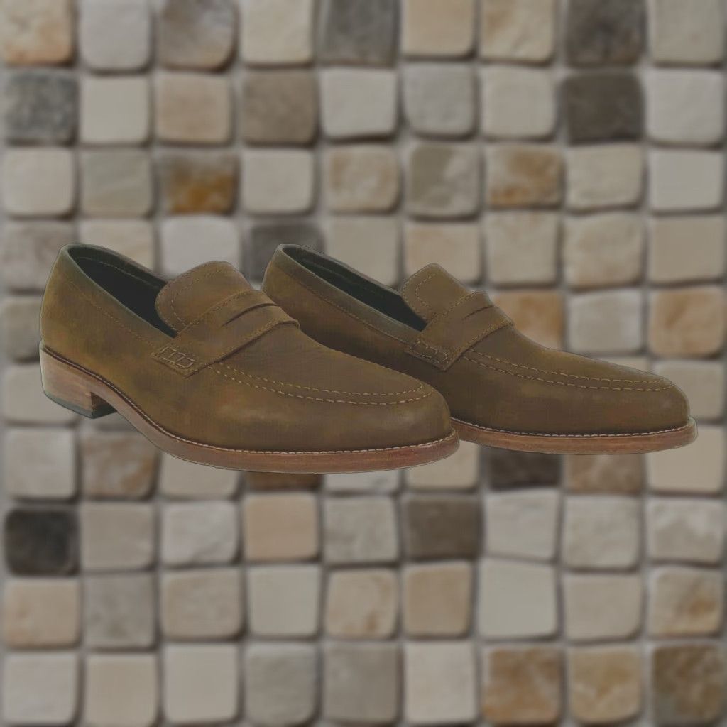 Nisolo Nisolo Chamberlain Penny Loafer Mens Leather Slip On Shoe 9 Brown Dress Leather Upper/Outsole Size US 9 Size US 9 / EU 42 - 1 Thumbnail