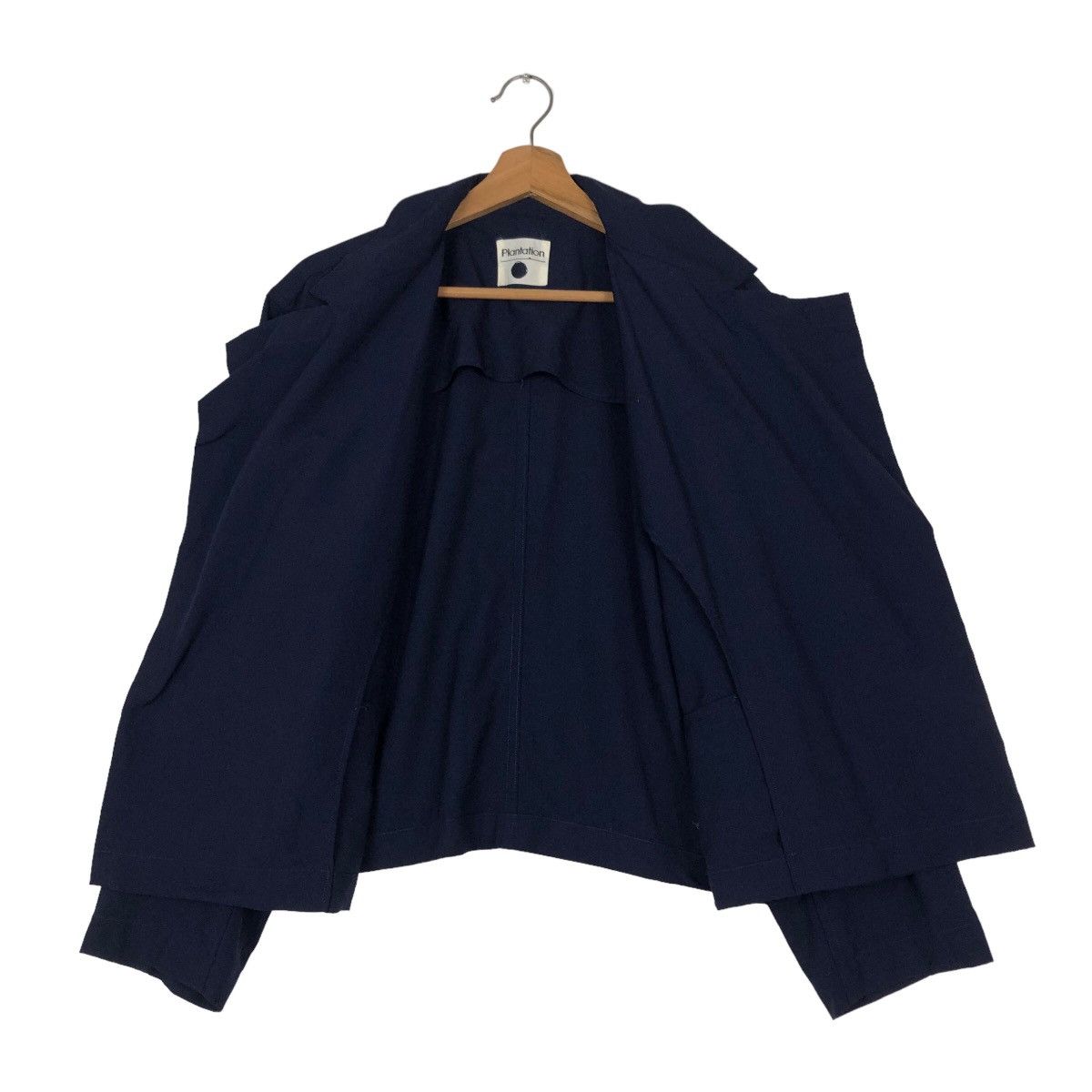 Issey Miyake 🔥Cropped Bomber Jacket Buttonless Double Breast Plantation Size US M / EU 48-50 / 2 - 13 Thumbnail