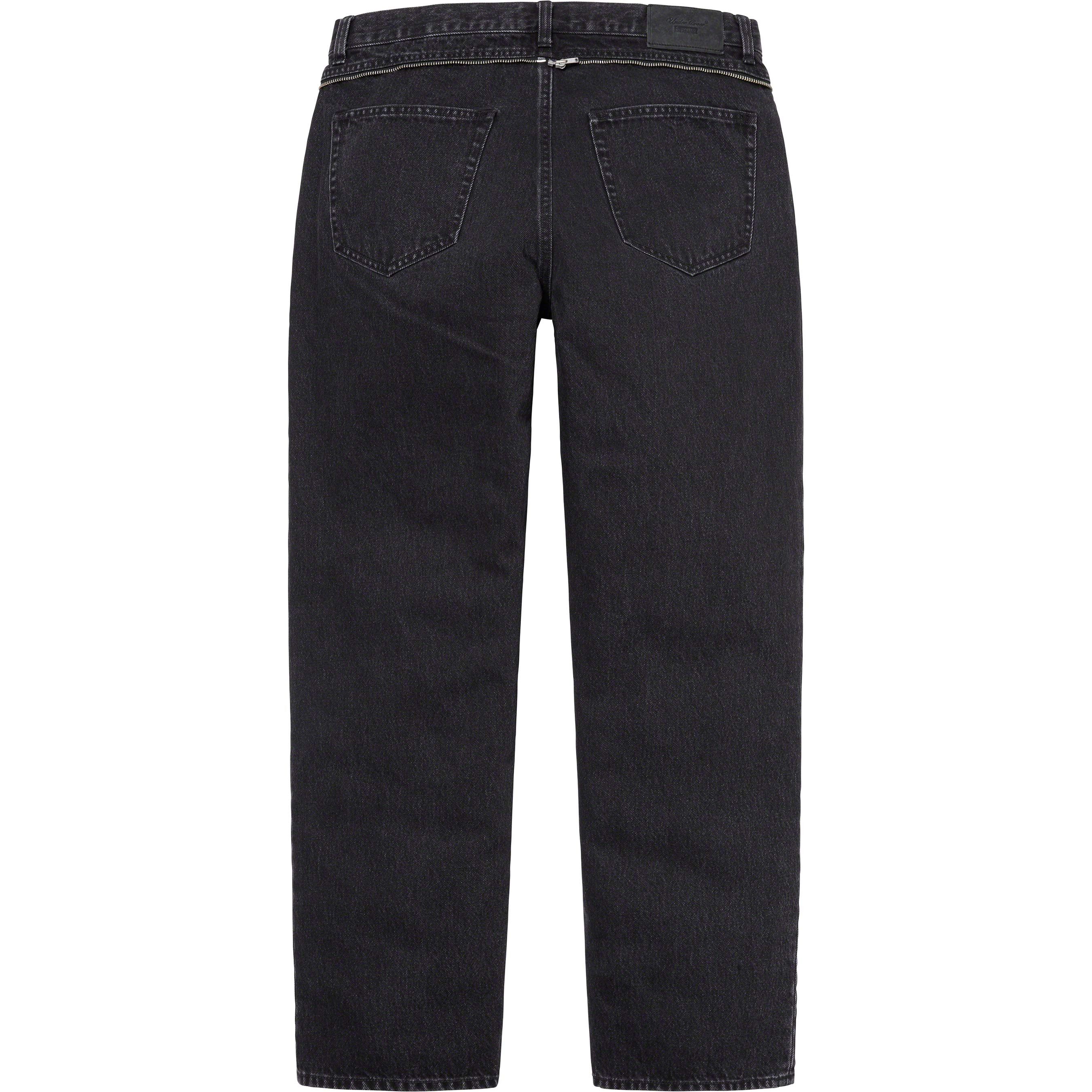 Supreme × Undercover Supreme UNDERCOVER Layered Jean Black Sized 32 Size US 32 / EU 48 - 4 Thumbnail