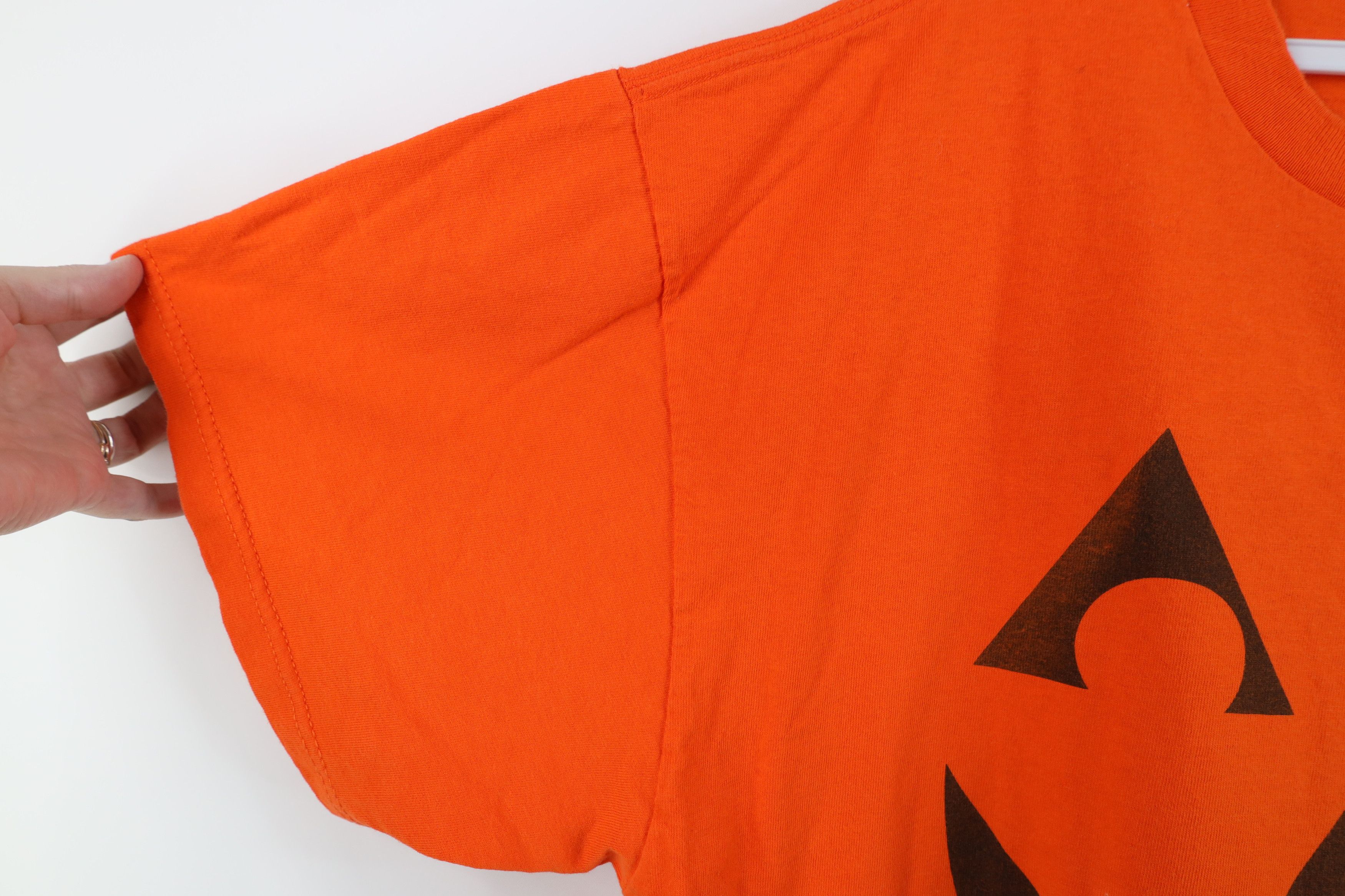 Vintage Vintage 90s Streetwear Pumpkin Face Short Sleeve T-Shirt Size US XL / EU 56 / 4 - 8 Thumbnail