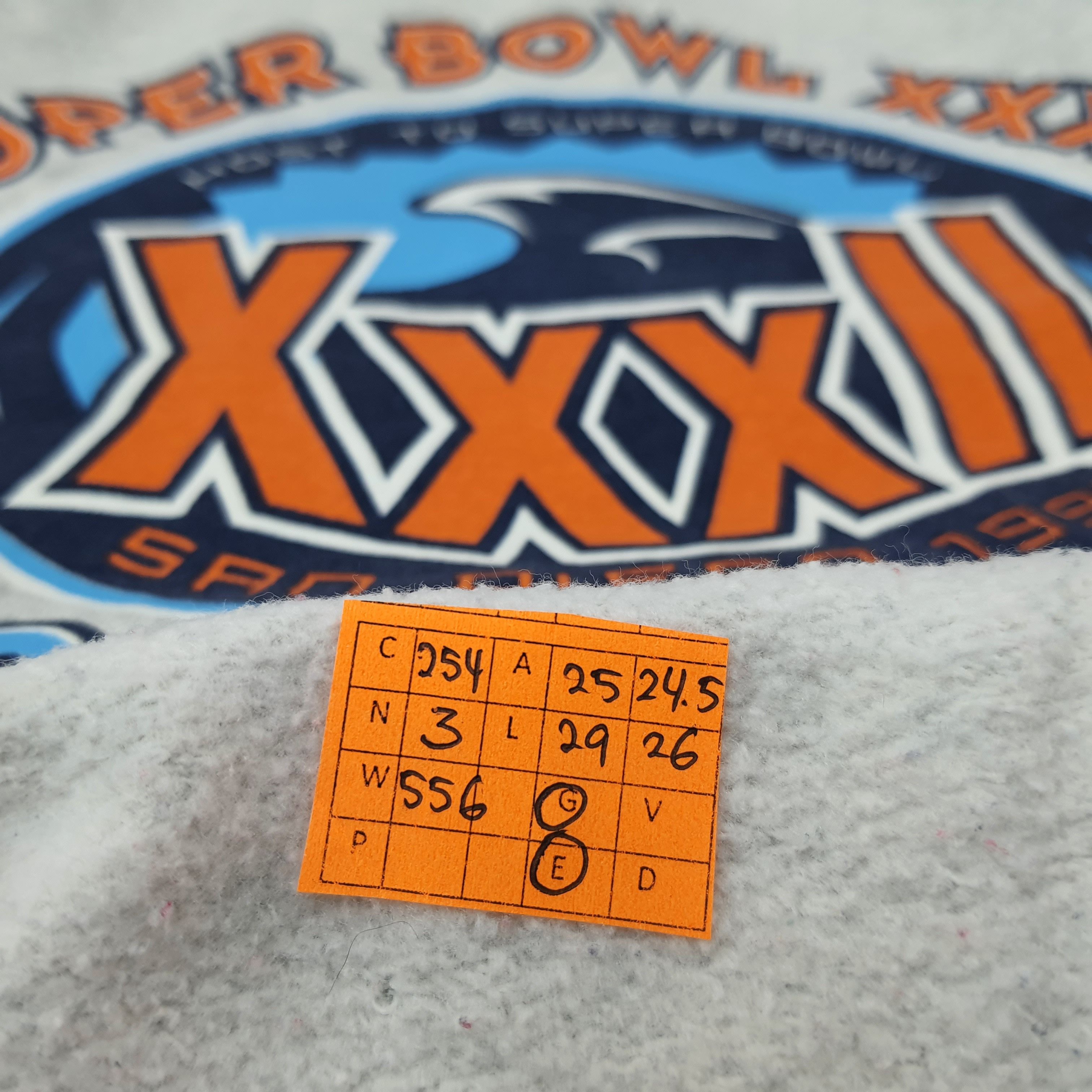 Pro Player Vintage Pro Player Super Bowl San Diego'98 Sweatshirt C254N3 Size US XL / EU 56 / 4 - 10 Thumbnail