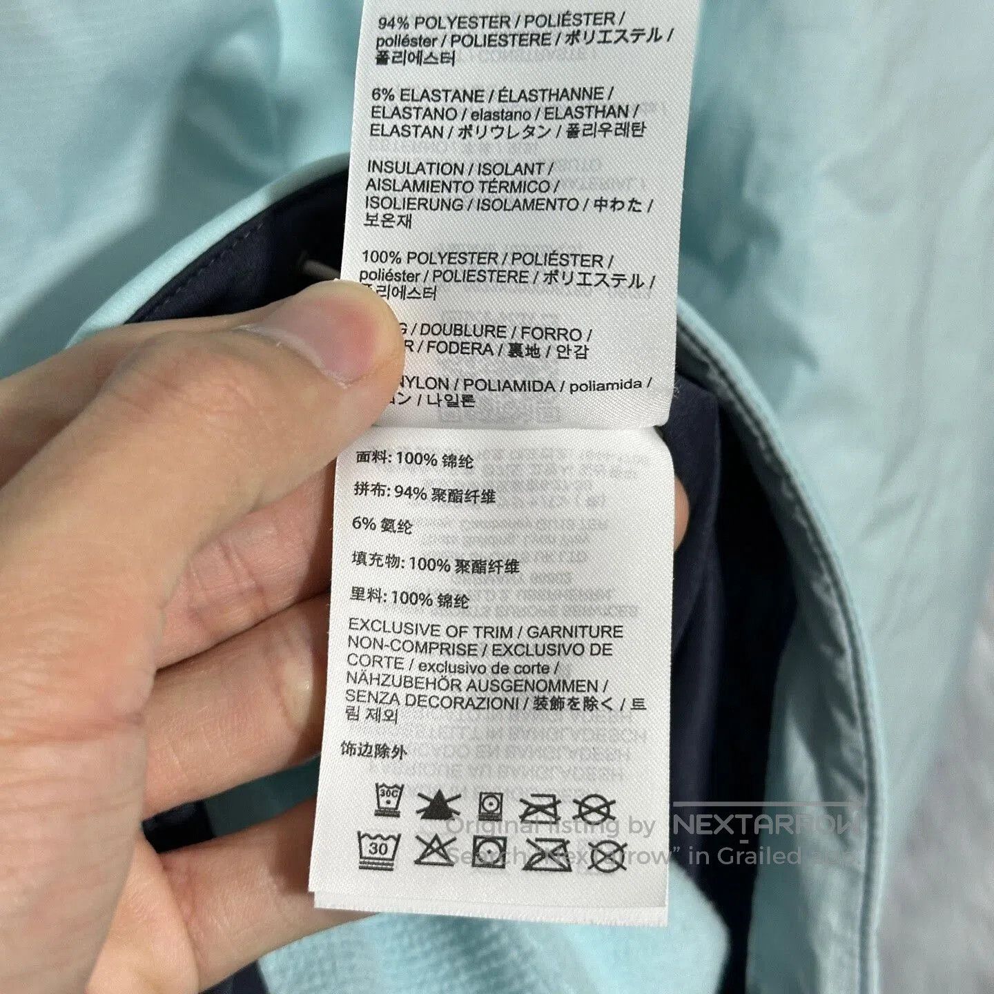 Arc'teryx arcteryx atom hoody glacier blue jacket. Size US S / EU 44-46 / 1 - 6 Thumbnail