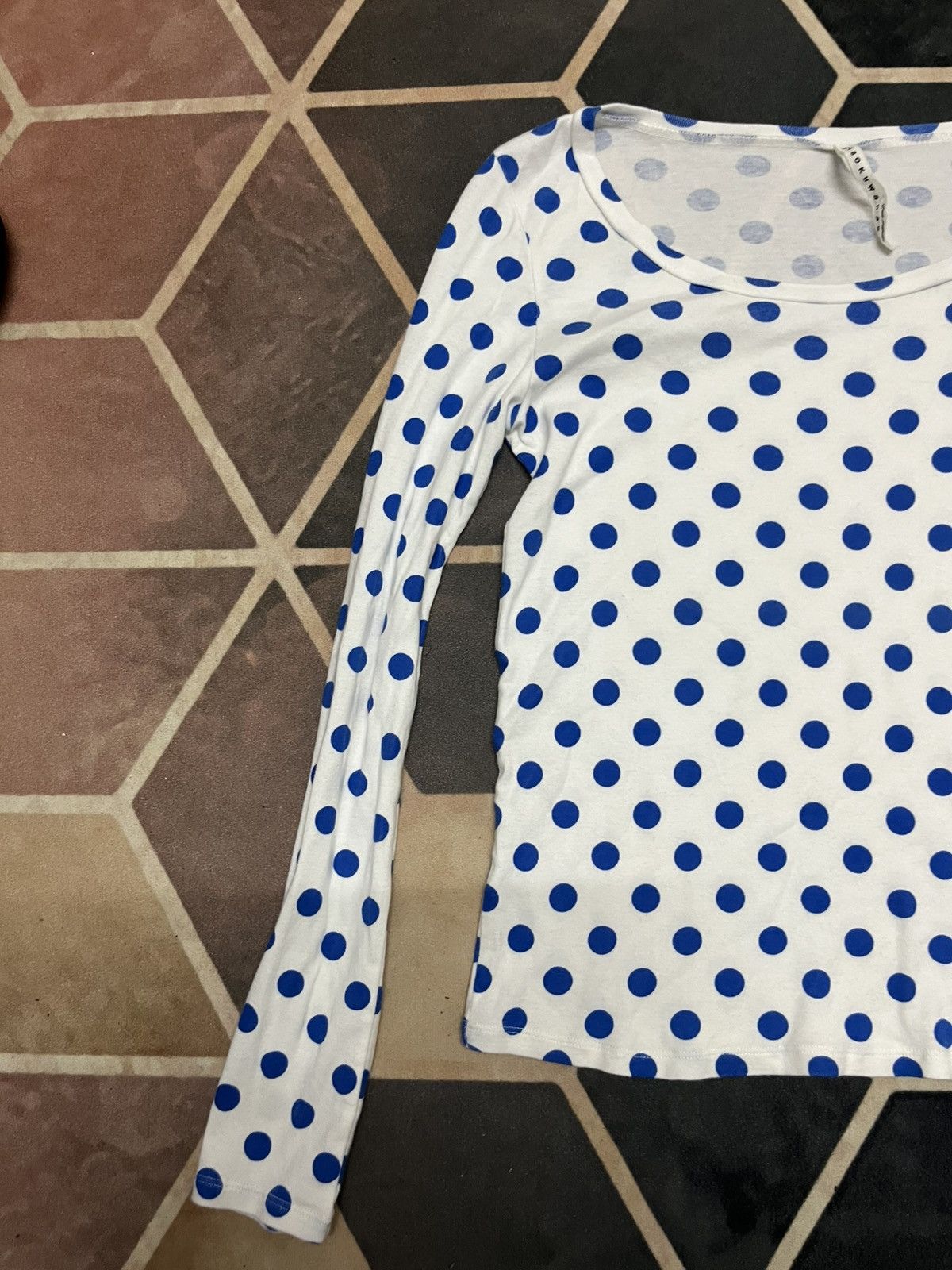 Sunao Kuwahara 💥Japanese Designer Sunao Kuwahara Polka Dot Shirts Size M / US 6-8 / IT 42-44 - 3 Thumbnail