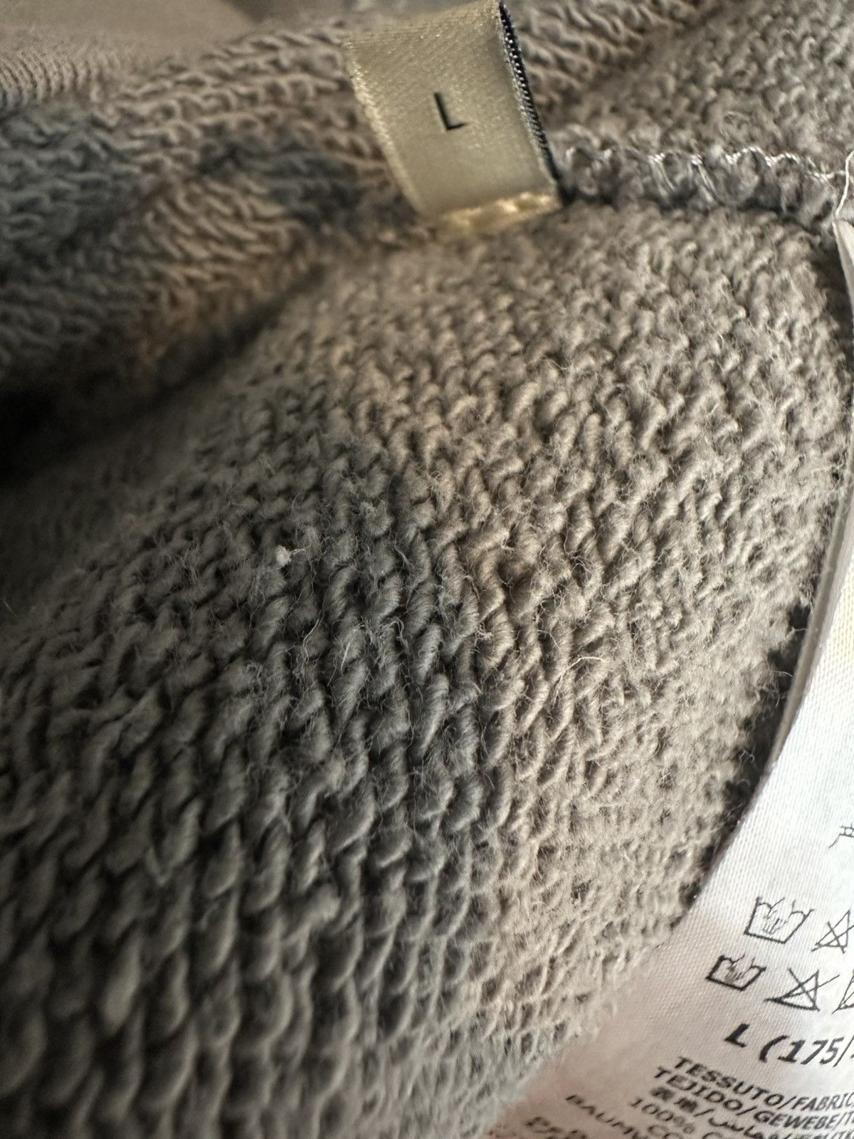 Gucci Gucci Interlocking GG Tape Reflective “Smoke Grey” Hoodie Size US L / EU 52-54 / 3 - 7 Thumbnail