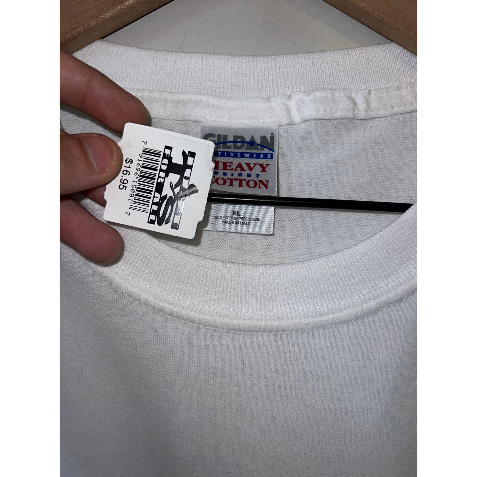 Gildan Y2K Addicted Adidas Weed Marijuana Smoke White Shirt 2000s M Size US XL / EU 56 / 4 - 5 Thumbnail