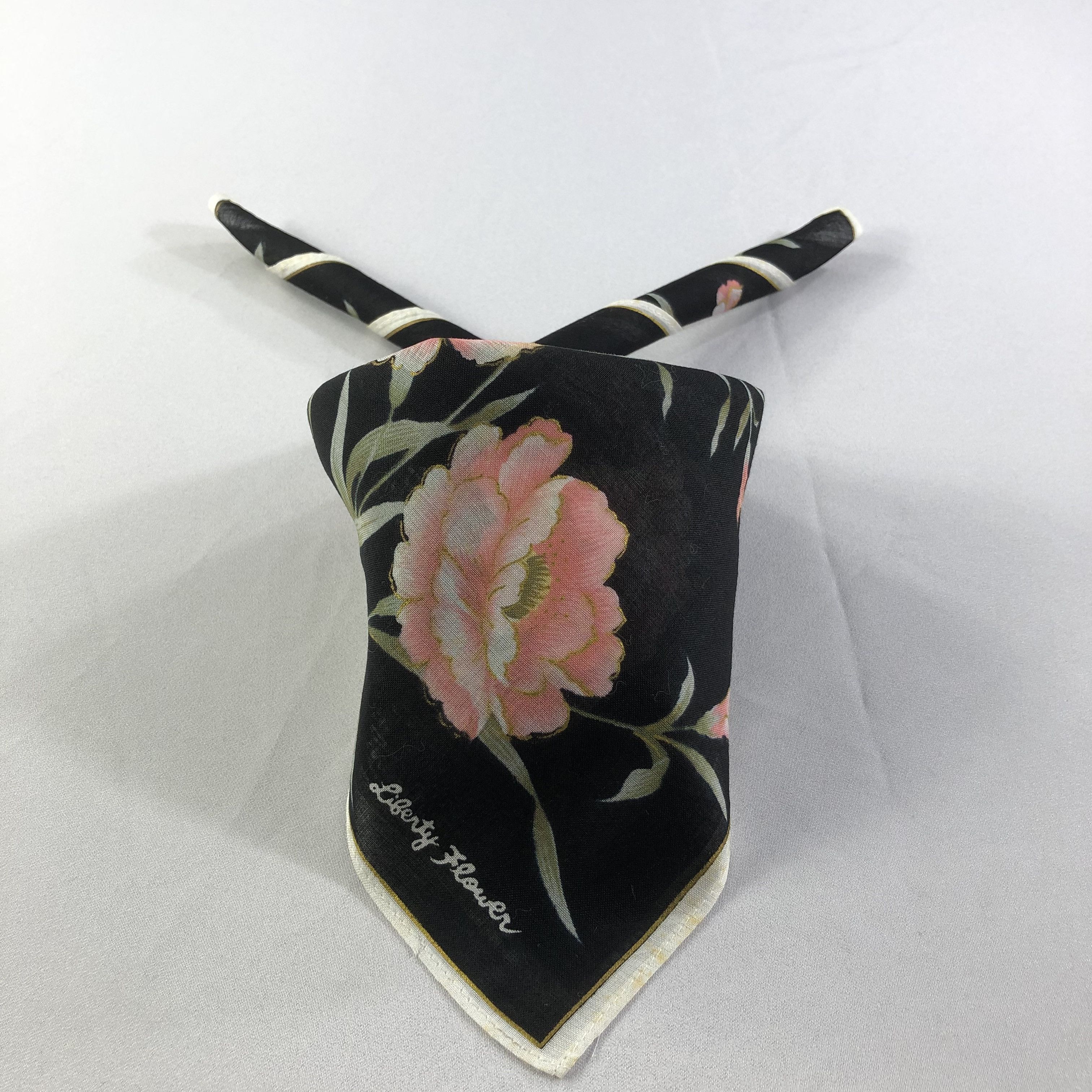 Japanese Brand Liberty Flower Handkerchief Neckerchief Bandana H1472 Size ONE SIZE - 2 Thumbnail