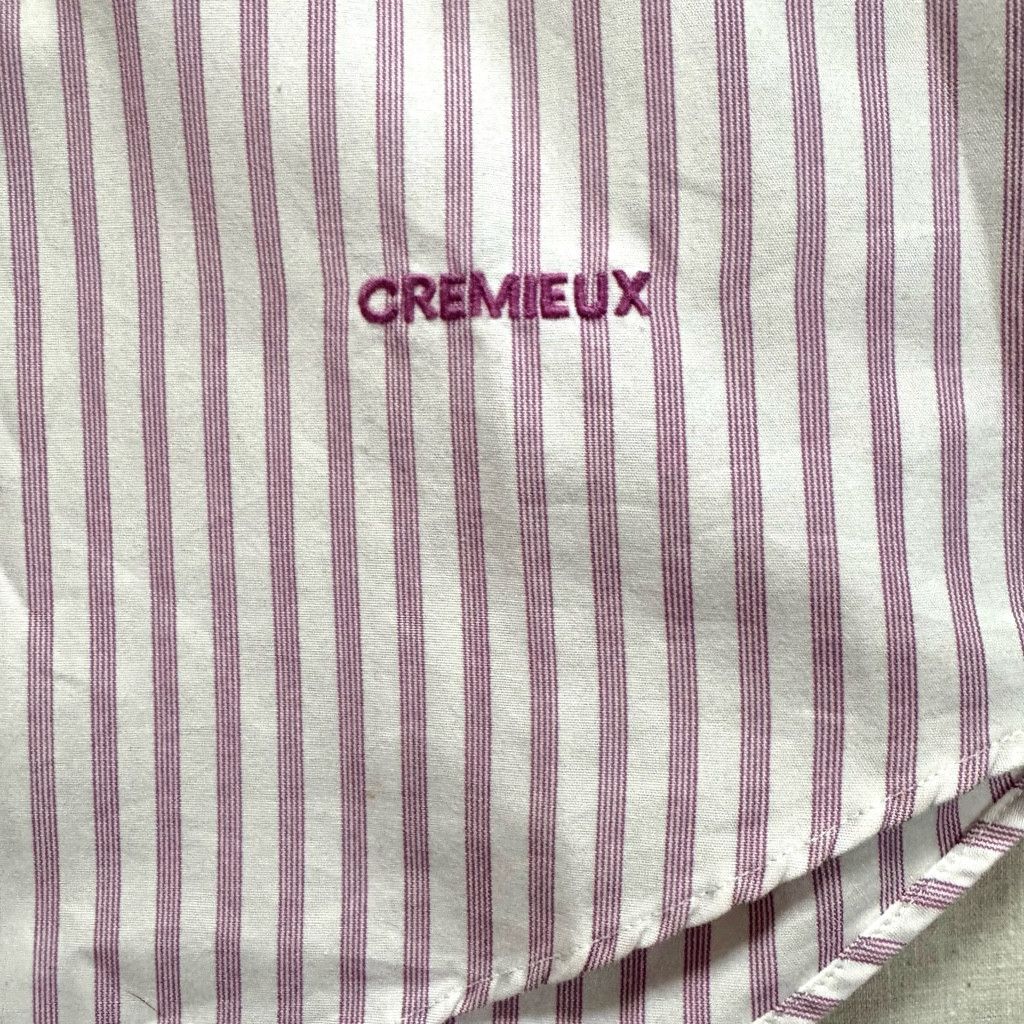 Daniel Cremieux Daniel Cremieux Purple White Stripes Button Front XL Size US XL / EU 56 / 4 - 3 Thumbnail