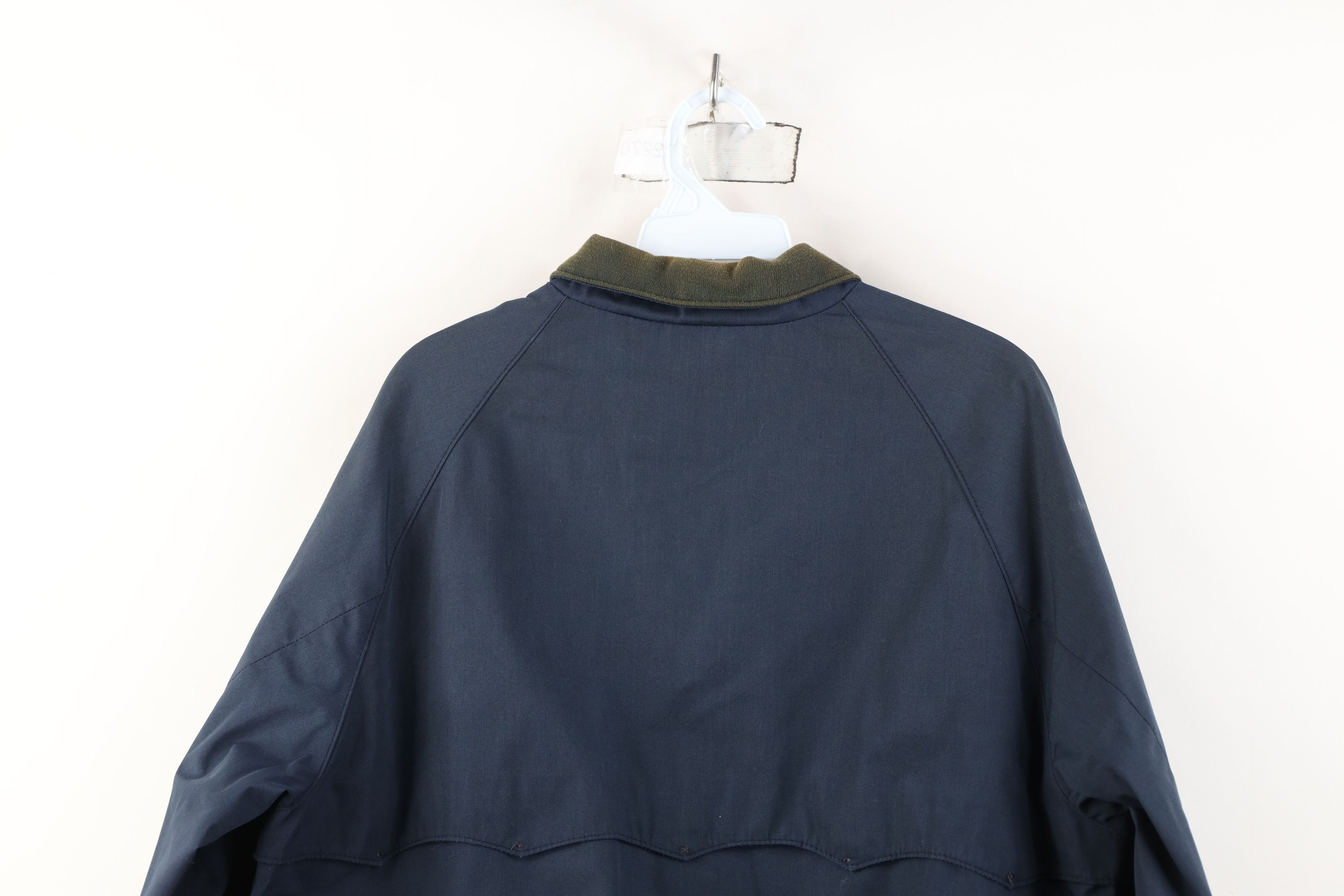 Vintage Vintage 70s Streetwear Cafe Racer Bomber Jacket Blue USA Size US L / EU 52-54 / 3 - 17 Thumbnail