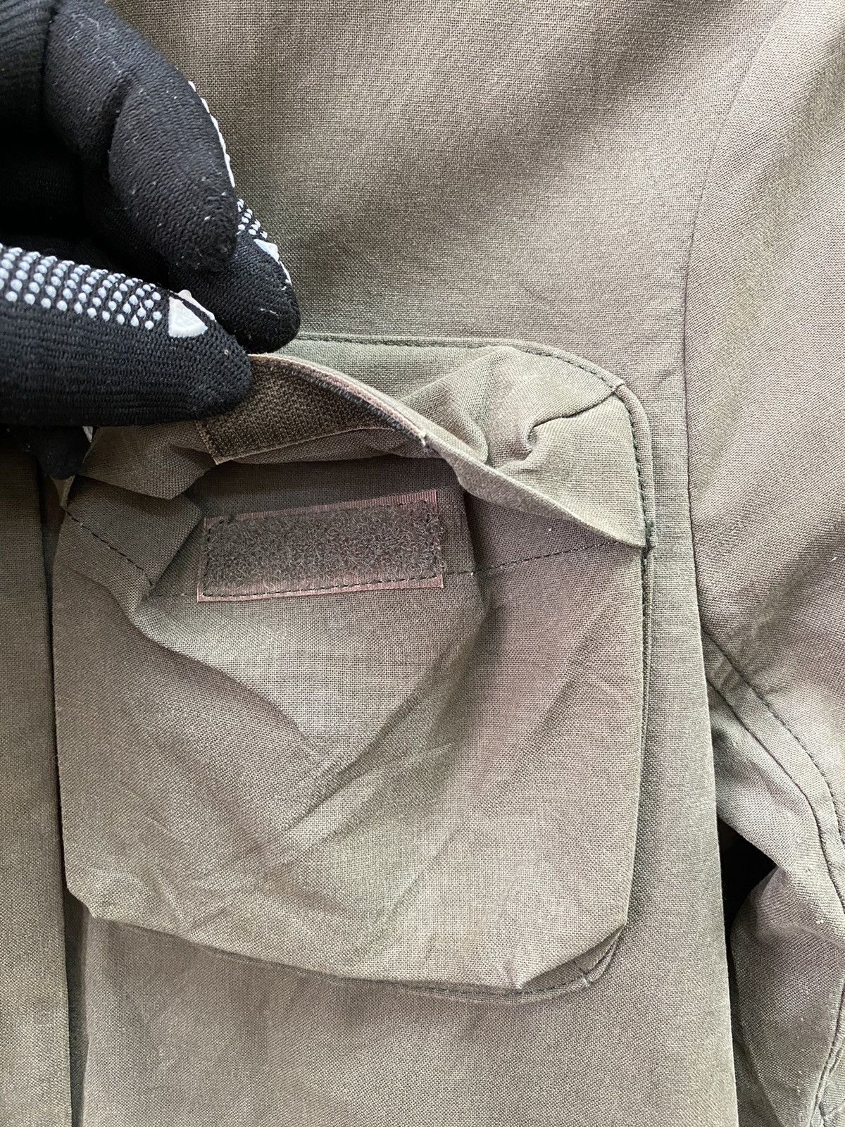 Helmut Lang × Vintage Vtg Helmut Lang 90’s Bondage Military Jacket Size US S / EU 44-46 / 1 - 11 Thumbnail