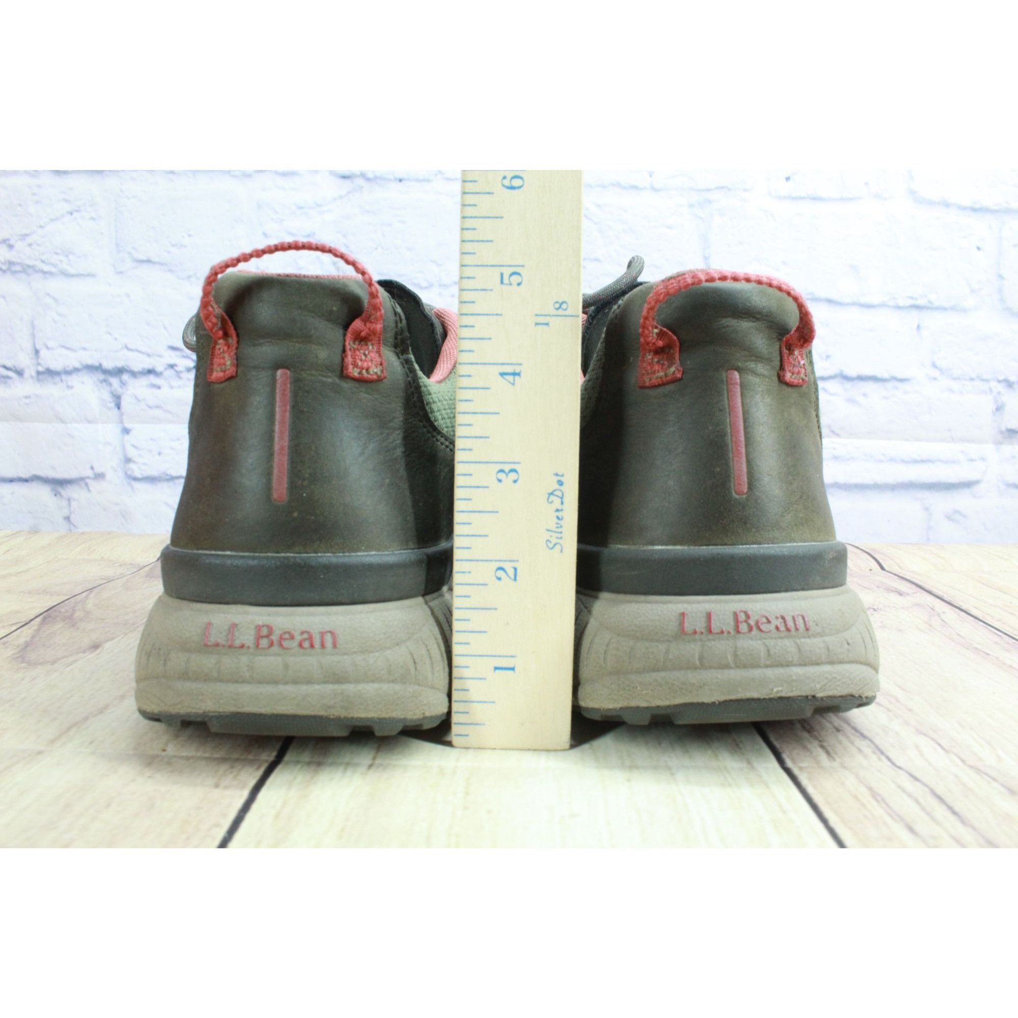 L.L. Bean LL Bean Men's Dirigo Leather Sneakers Waterproof Dark Loden Size US 11.5 / EU 44-45 - 7 Thumbnail
