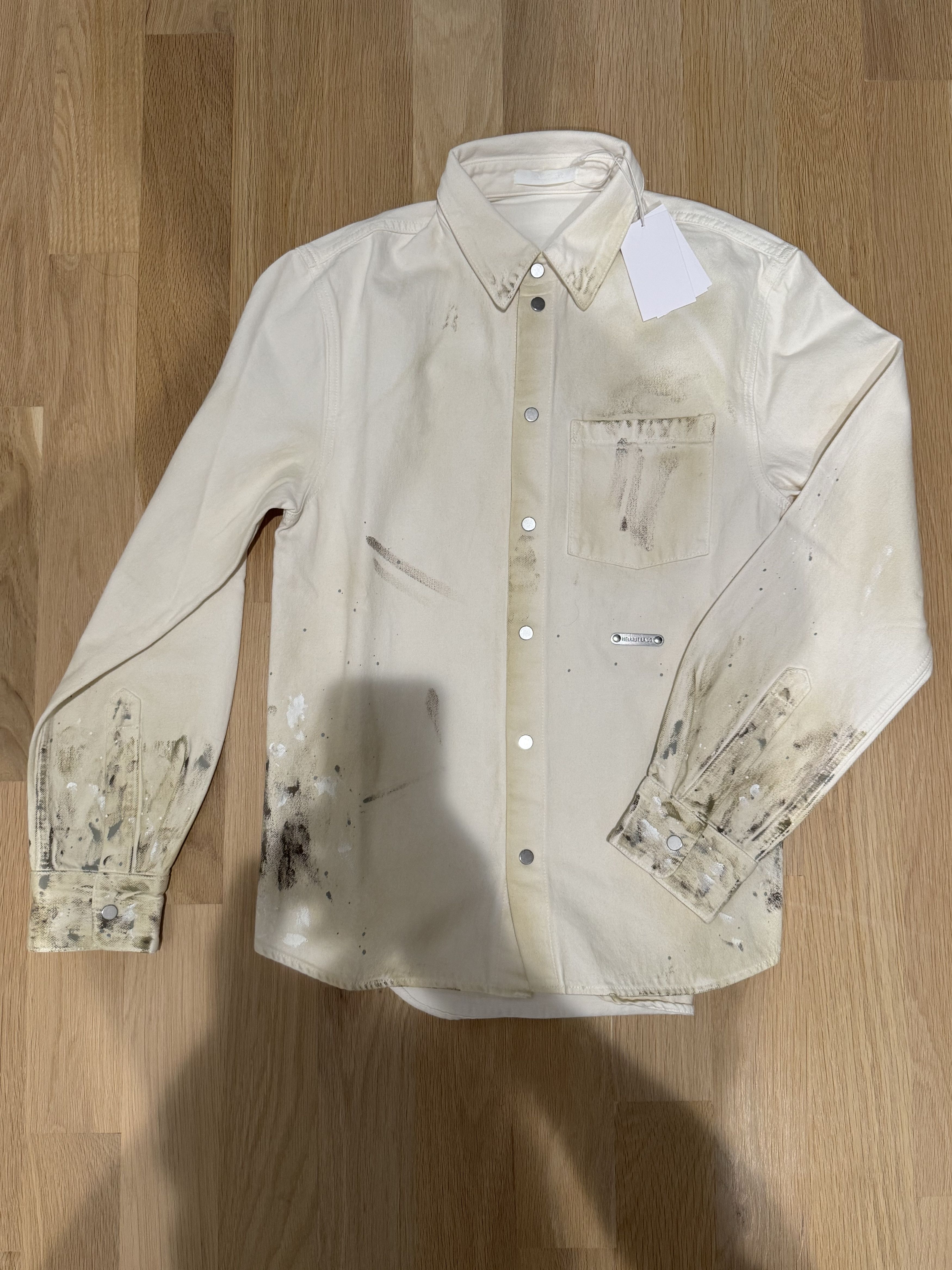 Helmut Lang Helmut Lang Painter Shirt Size US S / EU 44-46 / 1 - 1 Thumbnail