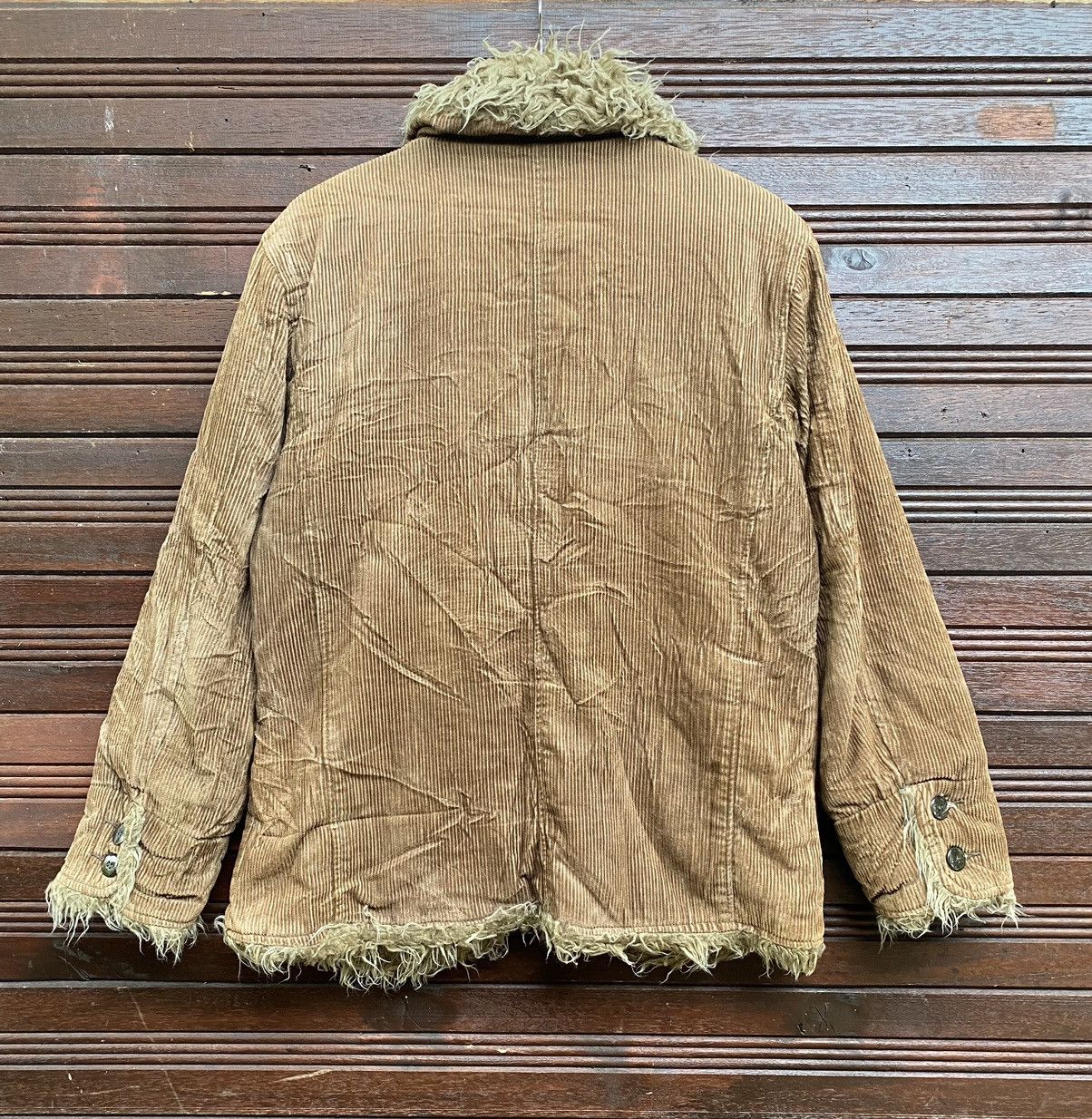 If Six Was Nine Vintage Trixy Corduroy Faux Fur Sherpa Jacket Size US M / EU 48-50 / 2 - 3 Thumbnail
