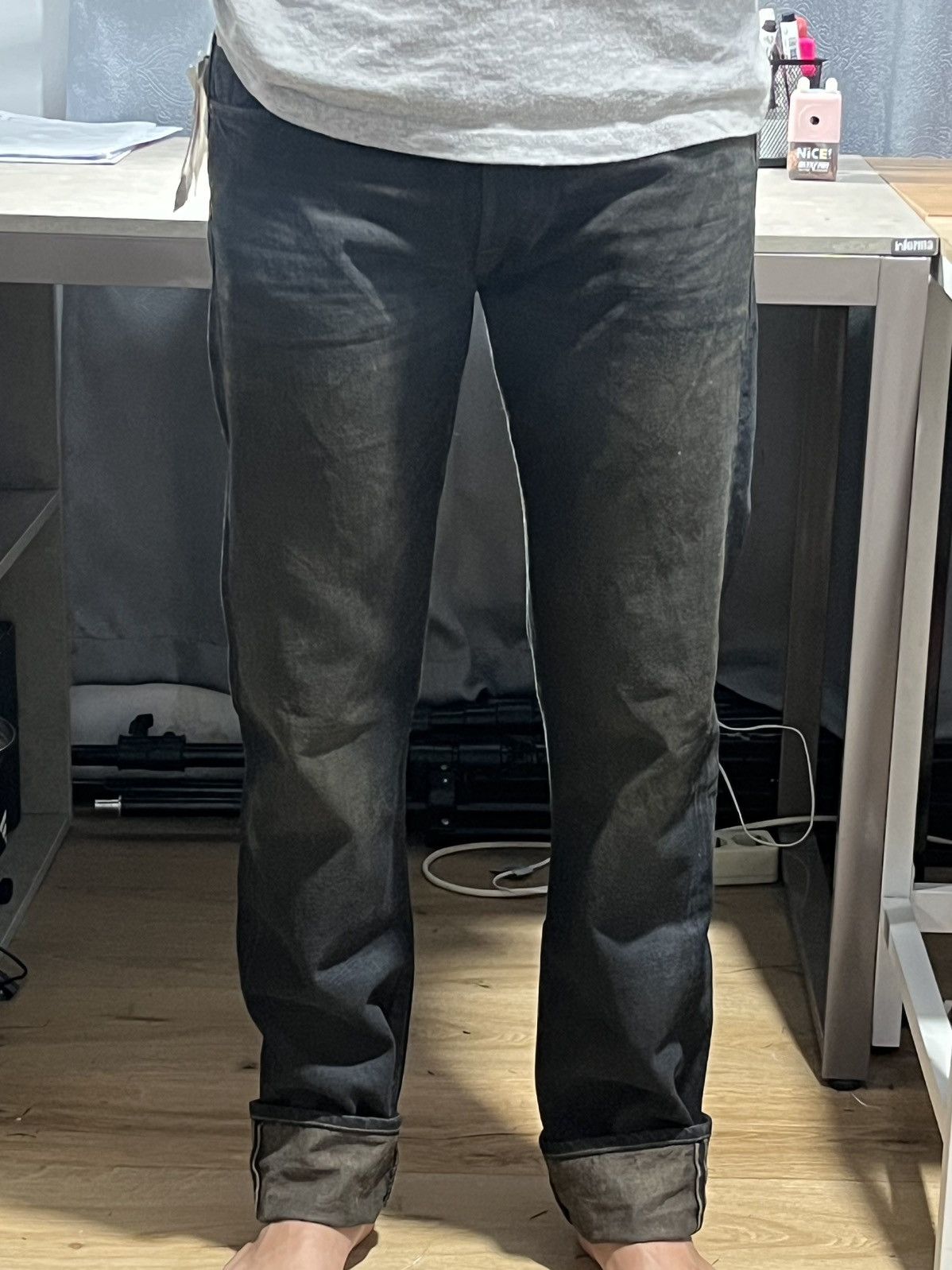 RRL Ralph Lauren Double RRL Denim Straight Selvedge Tombstone Size US 32 / EU 48 - 5 Thumbnail