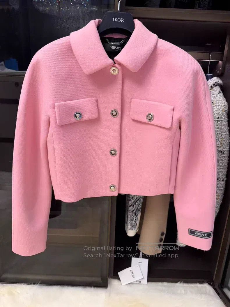 Versace Versace Pink skirt set Size S / US 4 / IT 40 - 1 Thumbnail