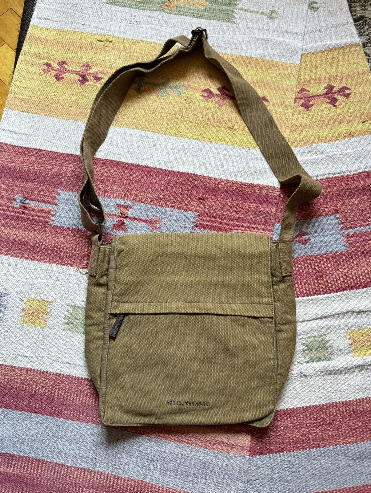 Vintage Vintage 00ms Rocha John Rocha by Debenhams y2k Military Bag Size ONE SIZE - 1 Thumbnail