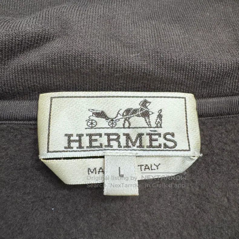 Hermes Hermes Pocket Patchwork Hoodie Size US L / EU 52-54 / 3 - 2 Thumbnail