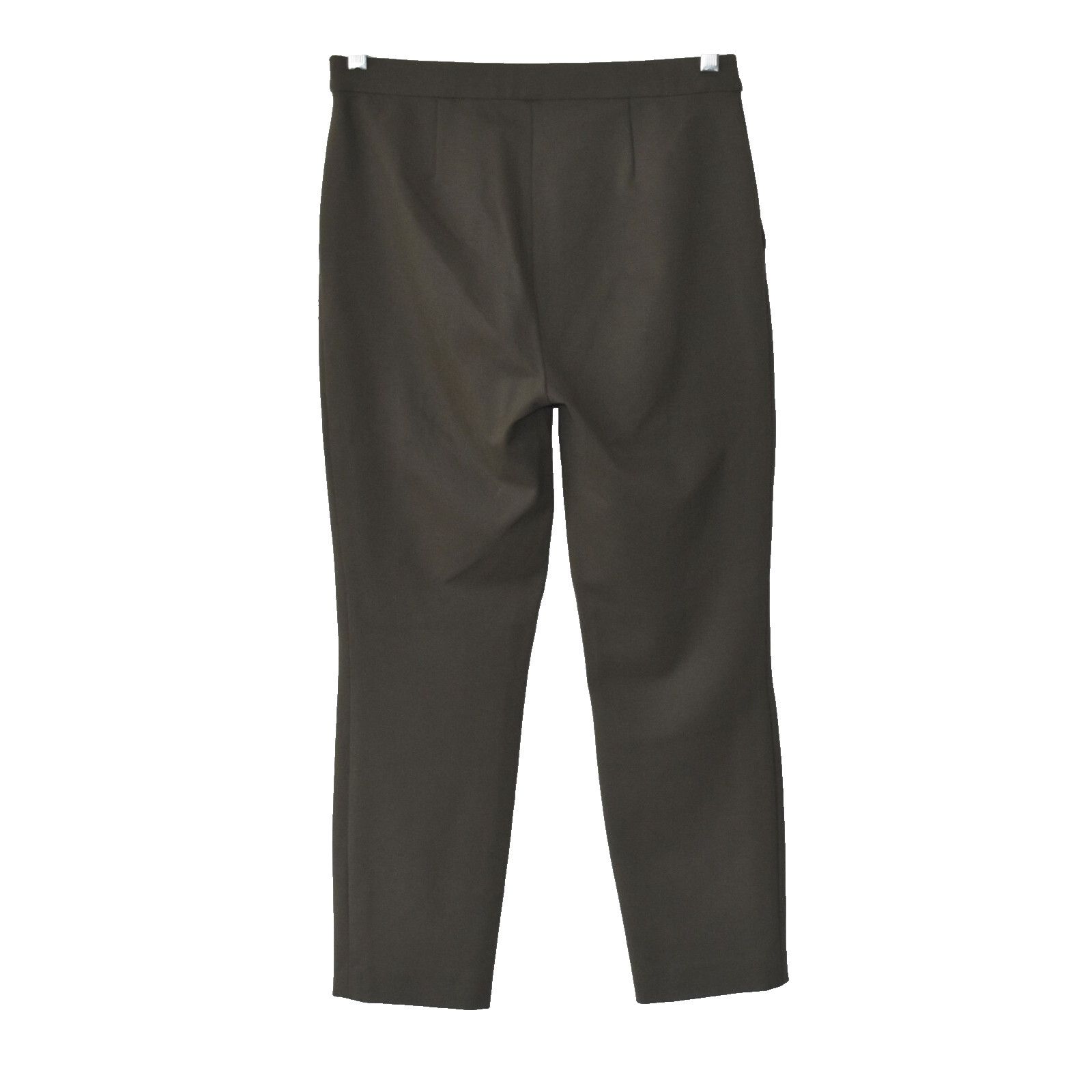 Theory THEORY Fatigue Green Elastic Waist PullOn Trouser Pants Sz 6 Size 28" / US 6 / IT 42 - 2 Thumbnail
