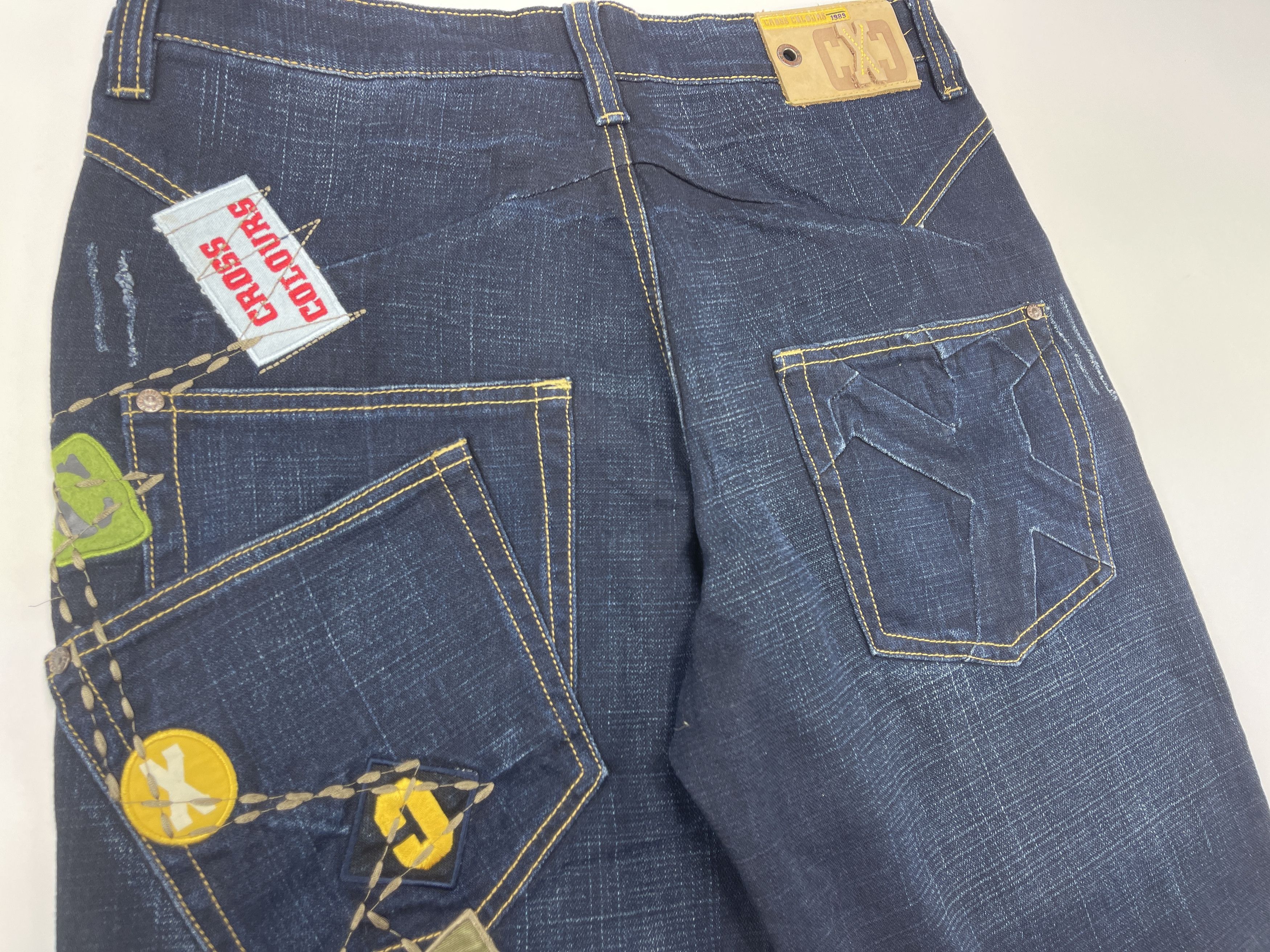 Cross Colours Cross Colours jeans, vintage, 90s hip hop, baggy, 1990s W 28 Size US 28 / EU 44 - 5 Thumbnail