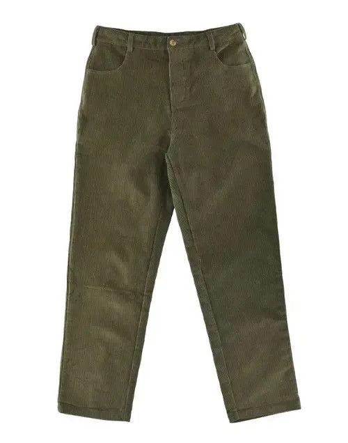Jean Corduroy Pants Olive Green Size US 32 / EU 48 - 3 Thumbnail