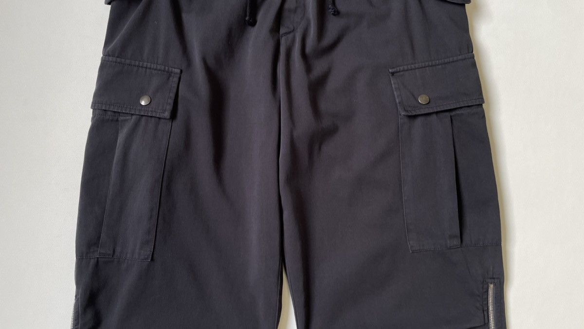 Dries Van Noten Blue Cotton Flight Cargo Trousers Size US 32 / EU 48 - 5 Thumbnail