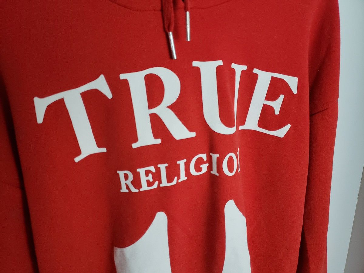 True Religion × Vintage True Religion Hoodie Pullover Size US L / EU 52-54 / 3 - 3 Thumbnail
