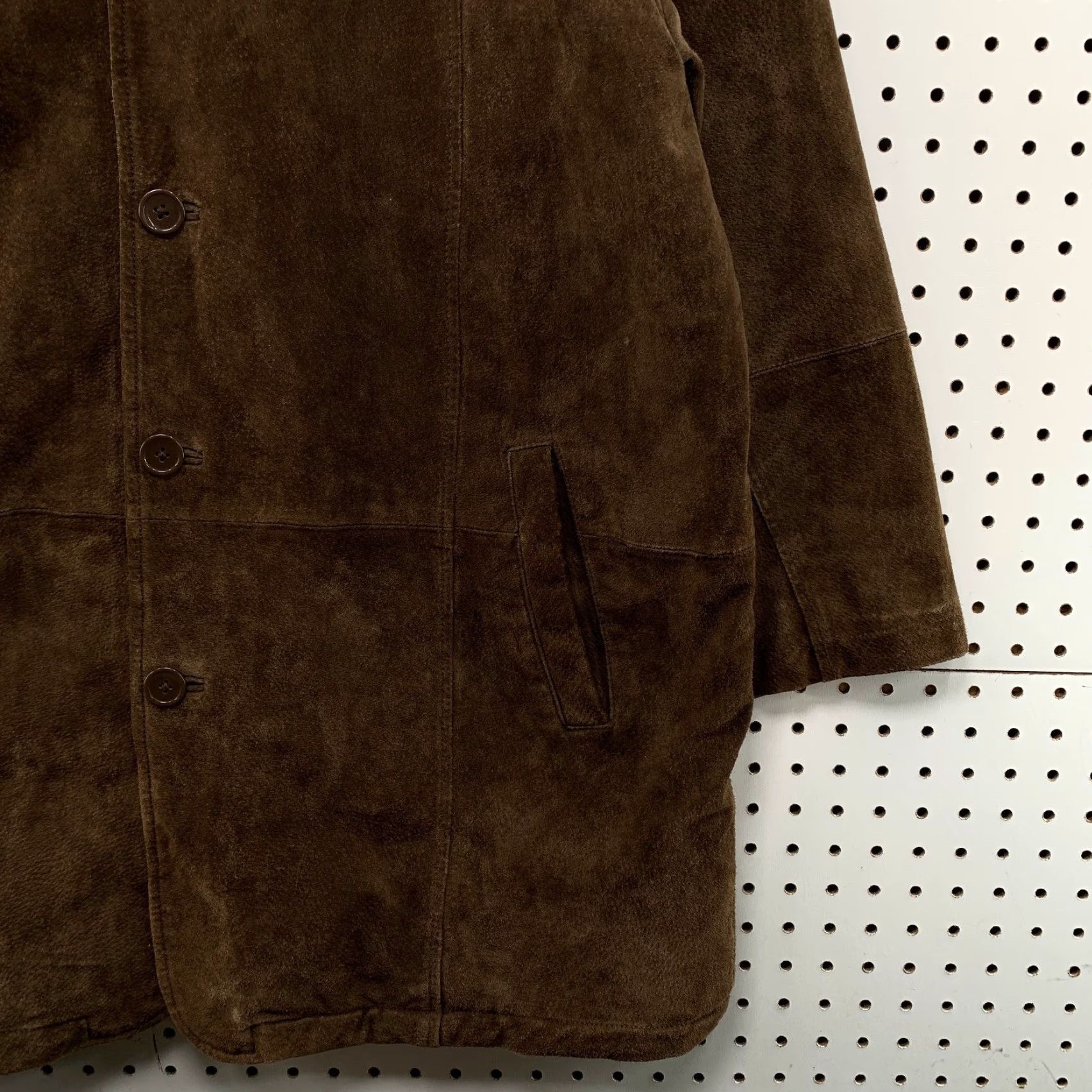 Vintage VINTAGE Cezani Leather Car Barn Coat Mens XL Brown Suede Quilt Lined Coat Mens XL Brown Leather Suede Quilt Lined Vintage Cezani Mens XL Brown Size US XL / EU 56 / 4 - 7 Thumbnail
