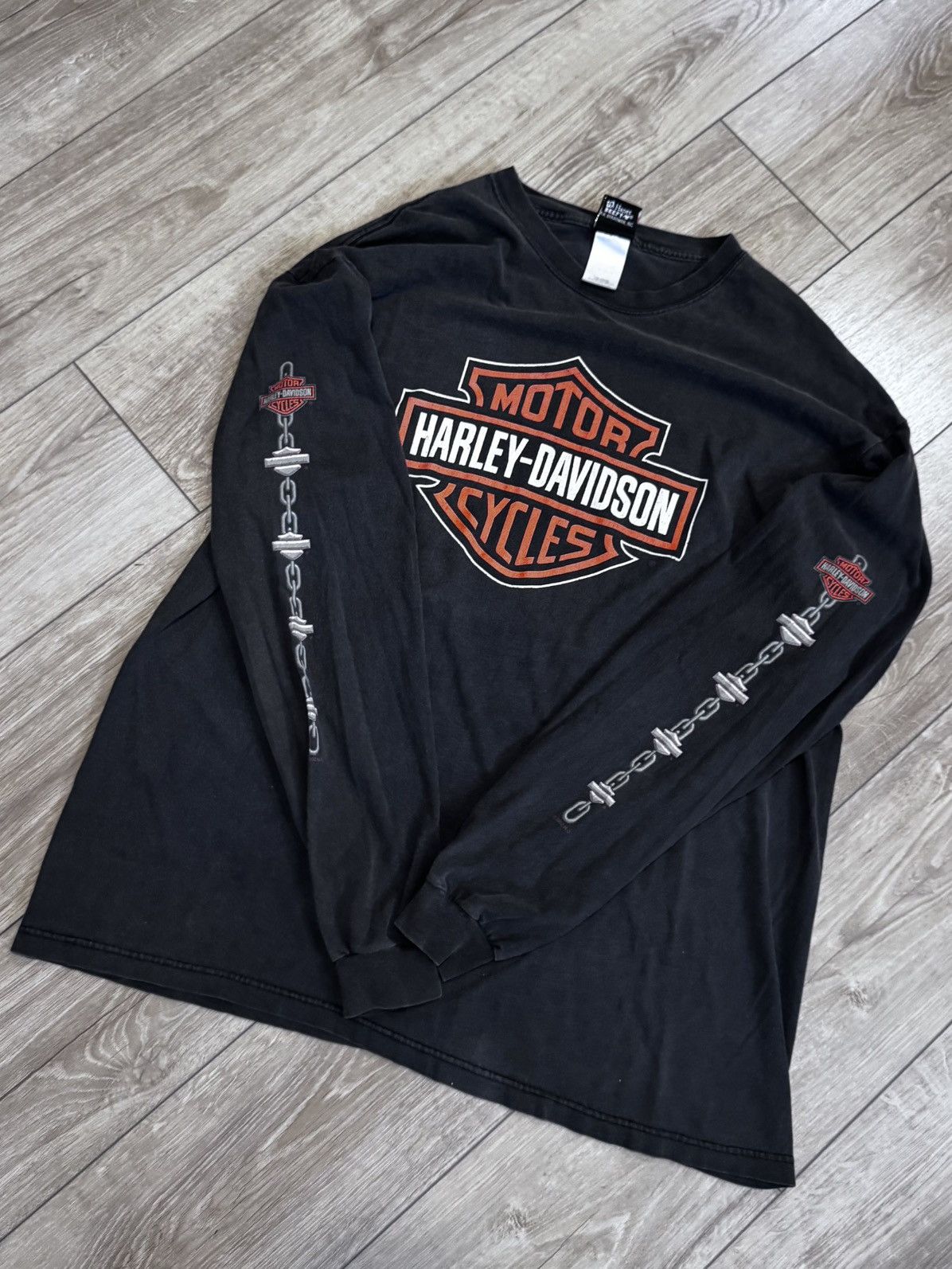 Harley Davidson Vintage Harley Biker long sleeve Size US XXL / EU 58 / 5 - 1 Thumbnail