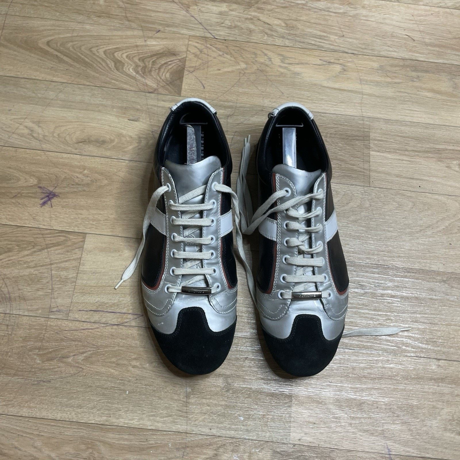 Dior Christian Dior Homme Sneakers Men's Low TOP Black Leather Size US 9 / EU 42 - 3 Thumbnail