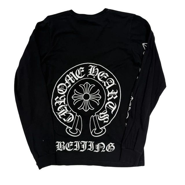 Chrome Hearts Chrome Hearts Floral Horsehoe Logo Beijing Exclusive L/S Size US XS / EU 42 / 0 - 2 Thumbnail
