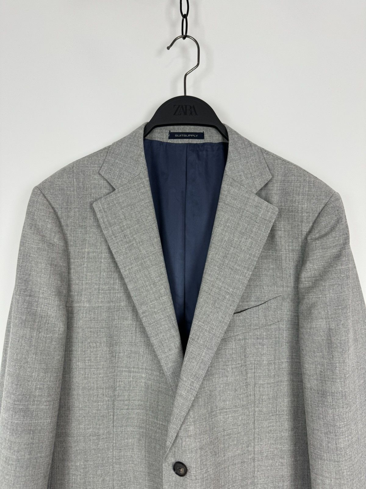 Suitsupply Suitsupply Lazio Single Breasted Wool Blazer Size 52S - 4 Thumbnail