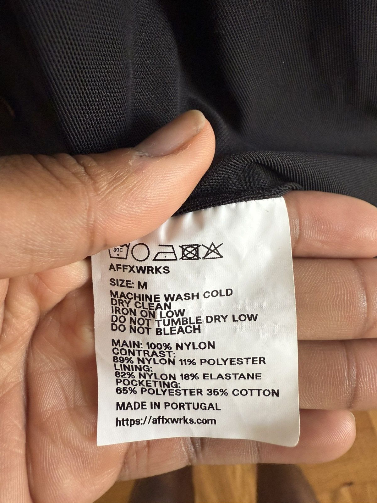 AFFXWRKS AFFXWRKS BLACK WORK JACKET Size US M / EU 48-50 / 2 - 4 Thumbnail