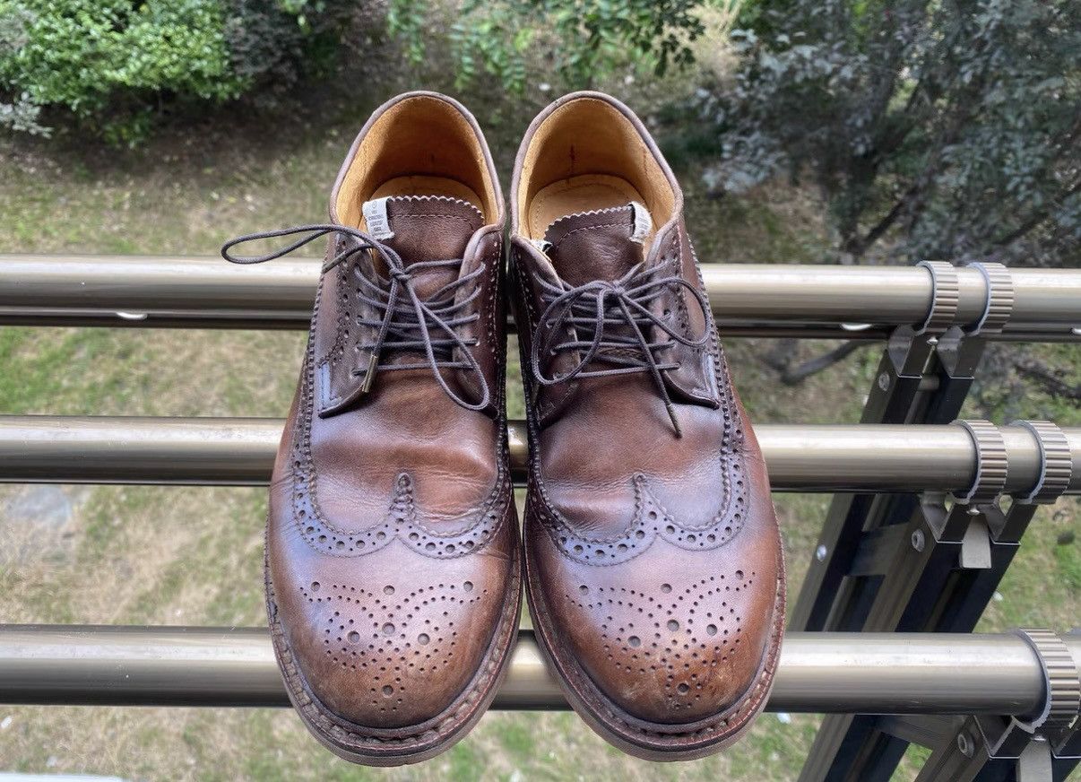 Visvim VISVIM 12SS PATRICIAN FOLK Handmade Brogue Leather Shoes Size US 8.5 / EU 41-42 - 4 Thumbnail
