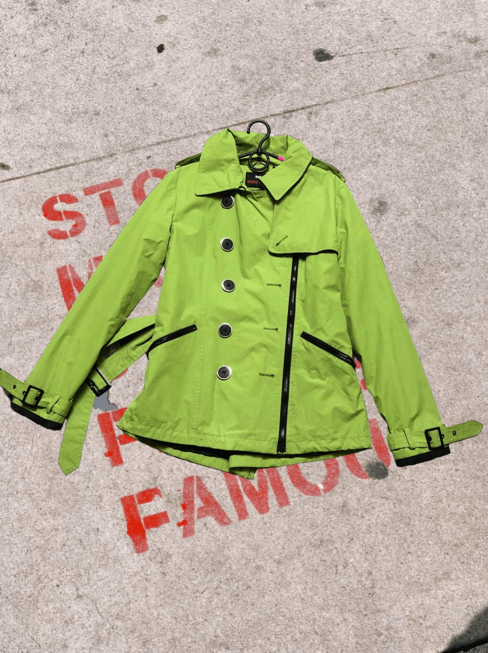 Miss Sixty Y2K vintage jacket green luxury Miss Sixty Streetwear Size L / US 10 / IT 46 - 1 Thumbnail