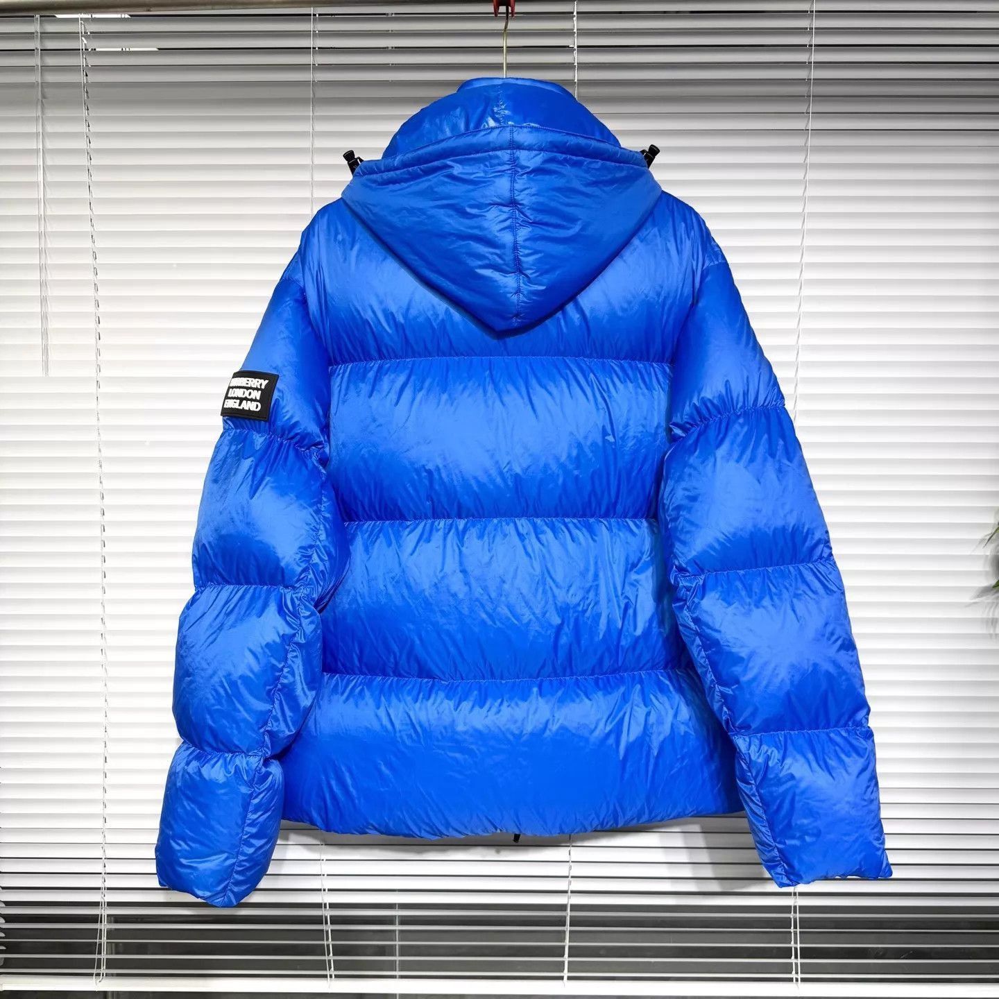 Burberry Blue Hooded Puffer Jacket XXL Size US XXL / EU 58 / 5 - 2 Thumbnail