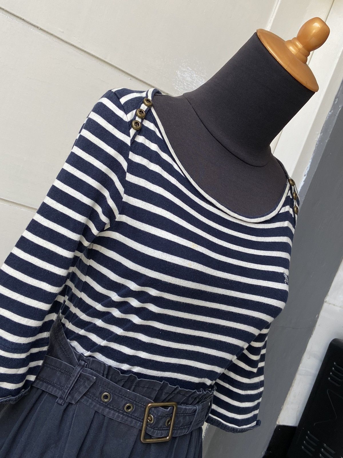 Burberry BURBERRY LONDON Striped Dress Size XXS / US 00 / IT 34 - 9 Thumbnail
