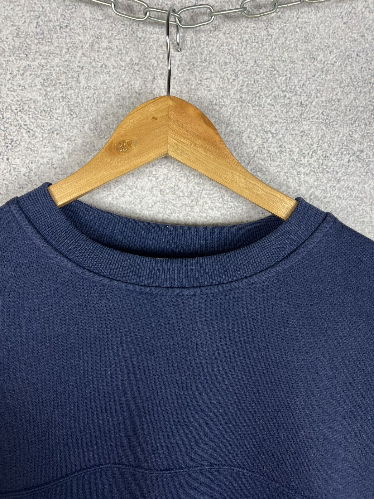 Nike Vintage 80s Nike Sweatshirt Embroidered Logo Size US XL / EU 56 / 4 - 4 Thumbnail