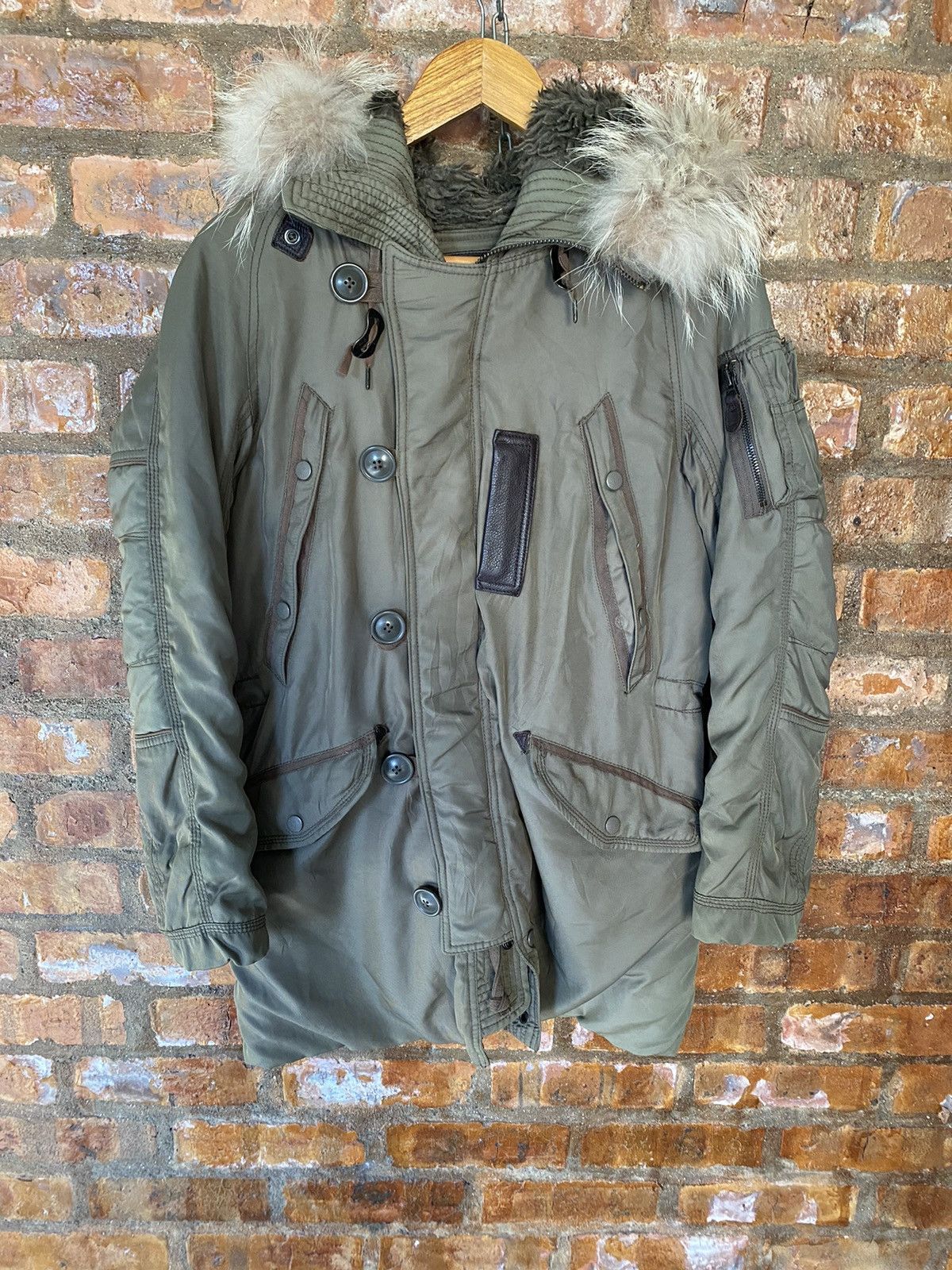 GOA Vtg G.O.A military fur jacket Size US S / EU 44-46 / 1 - 2 Thumbnail