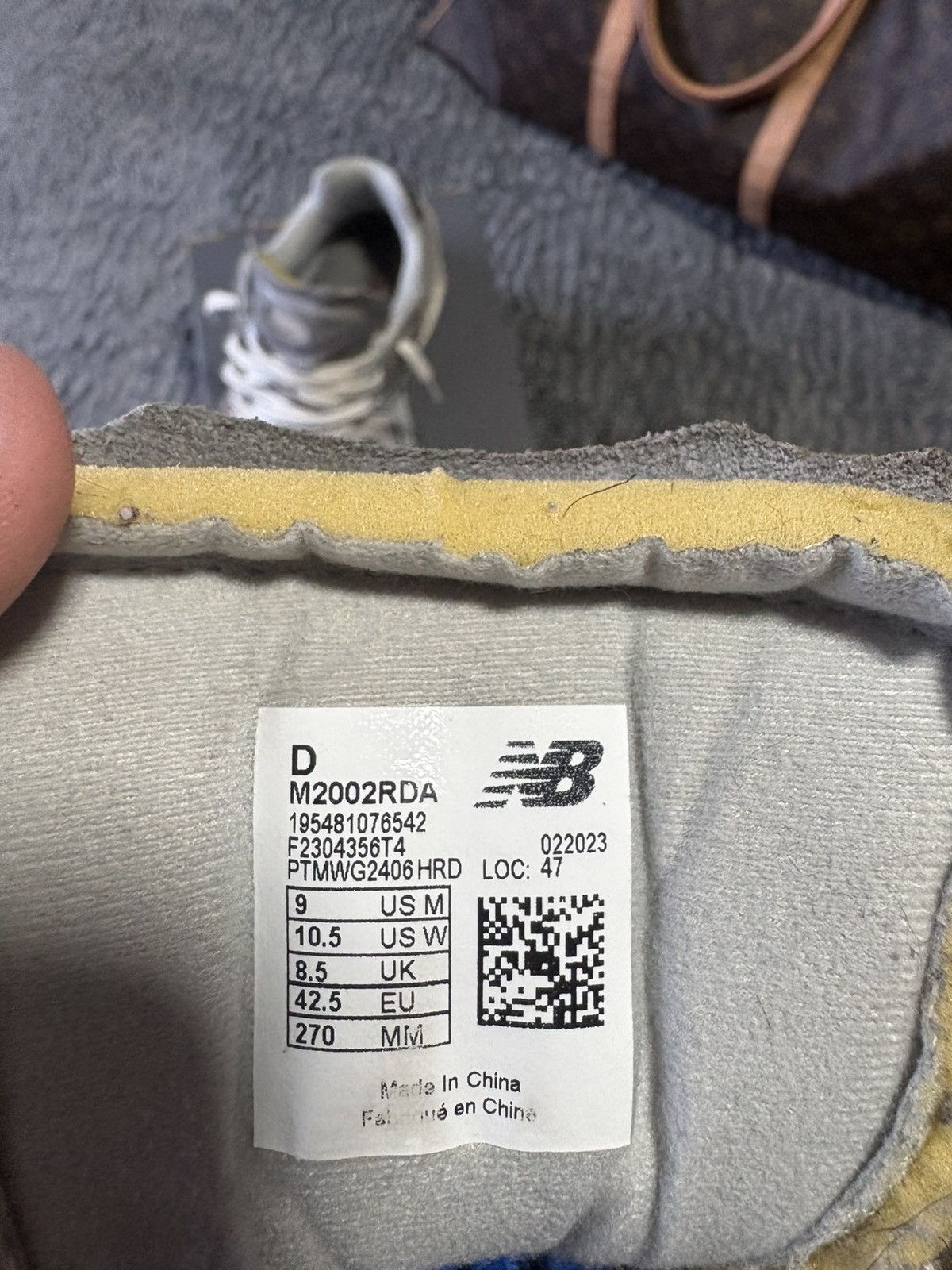 Coach New Balance 2002R Protection Pack “Rain Cloud” Size 9 Size US 9 / EU 42 - 3 Thumbnail