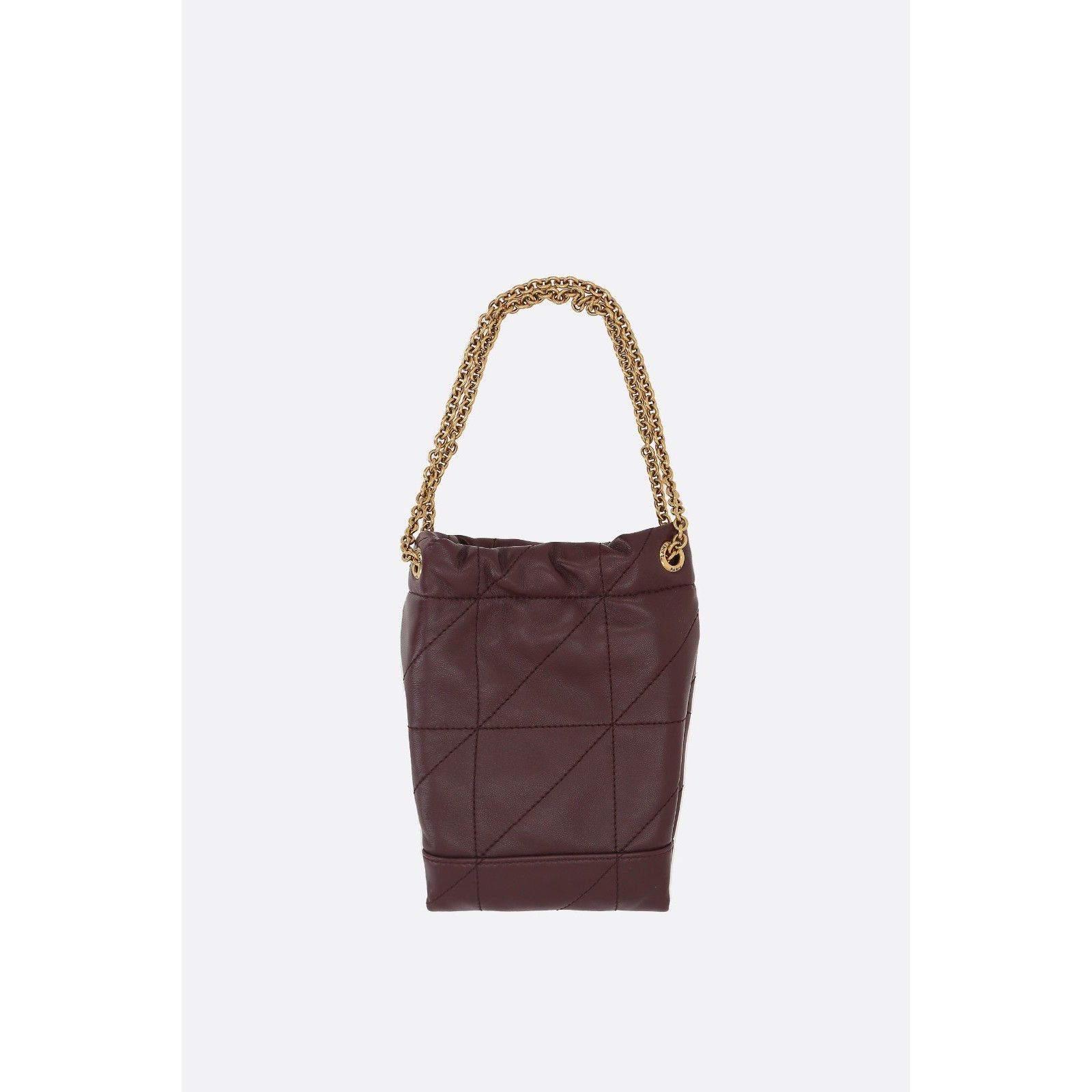 AMI SAINT LAURENT Jamie Mini Red Leather Pouch Bag New & Authent Size ONE SIZE - 3 Thumbnail
