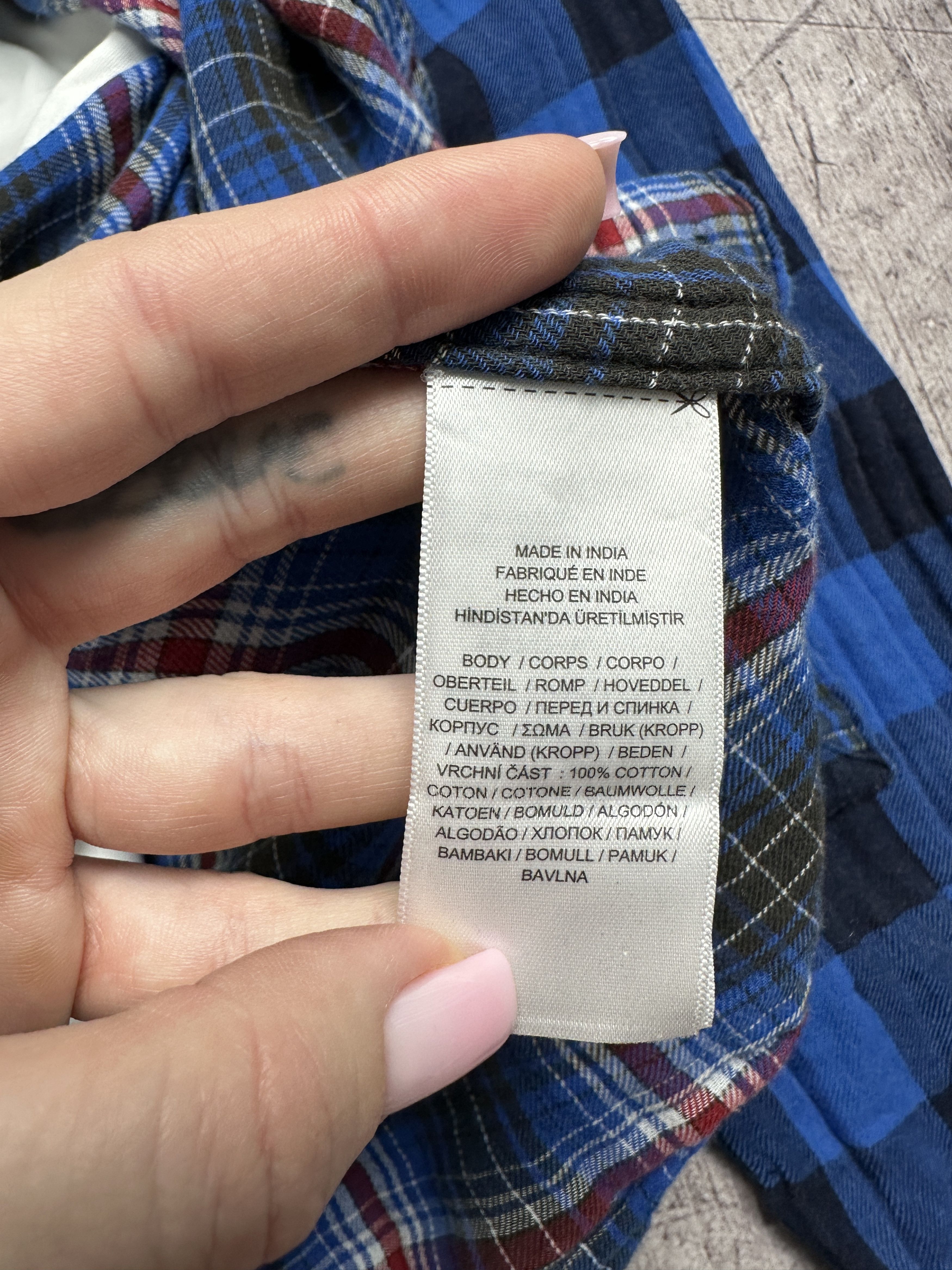 Flannel Polo Ralph Lauren Mens Flannel Plaid Shirt Size US XL / EU 56 / 4 - 5 Thumbnail