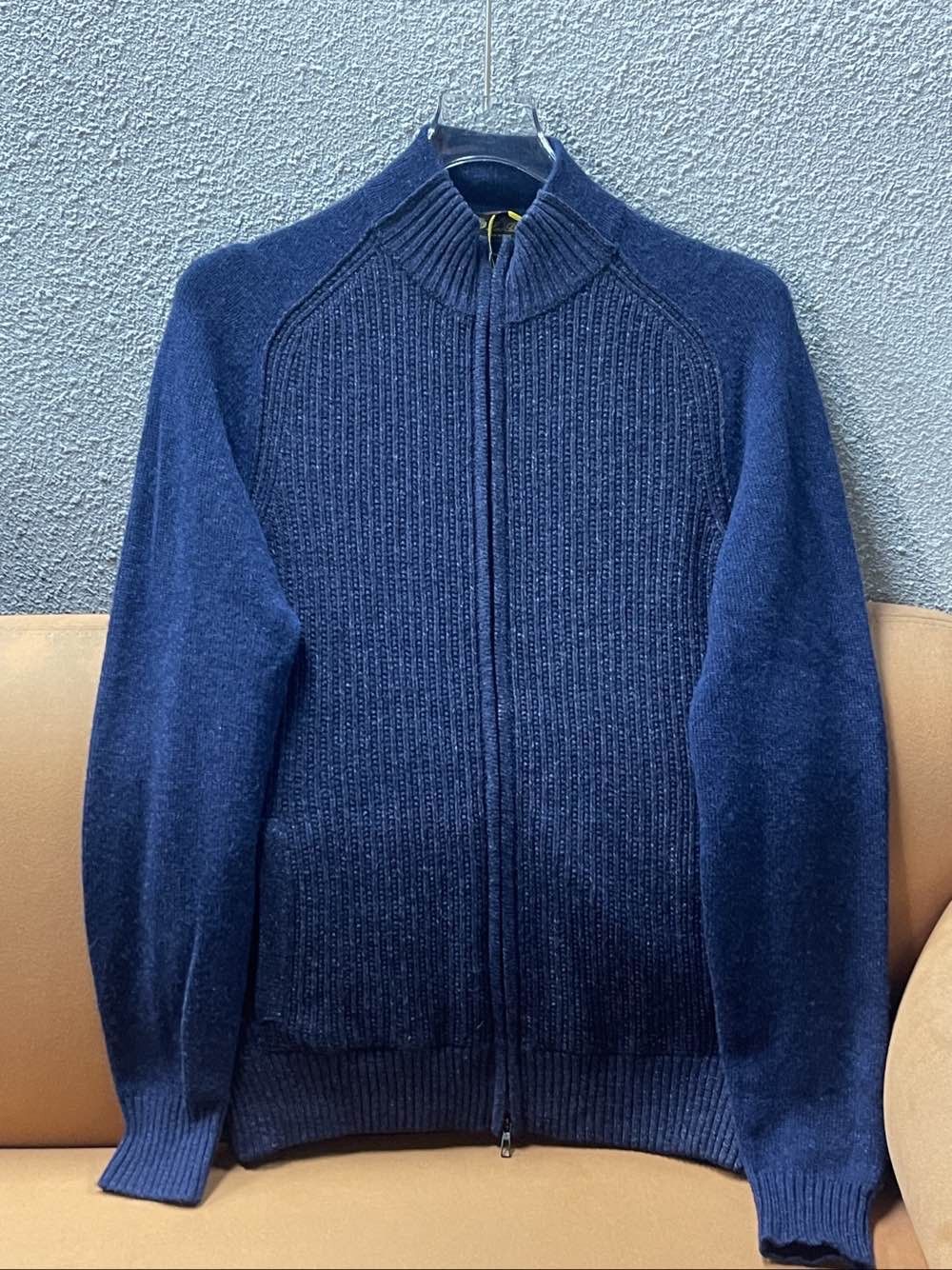 Loro Piana Loro Piana Cashmere Zip Up Knit Cardigan Size 48 Size US M / EU 48-50 / 2 - 1 Thumbnail