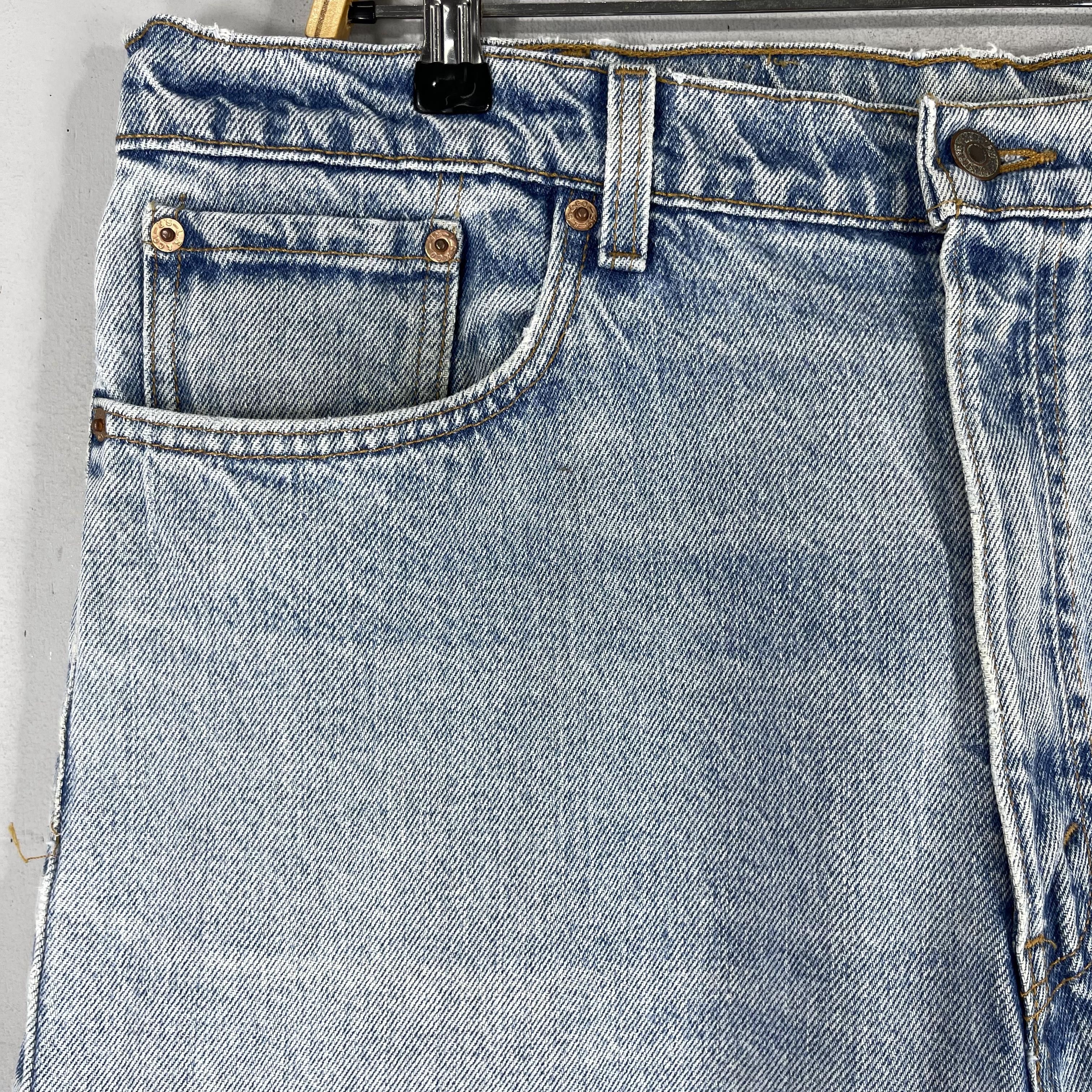 Levi's × Vintage Size 37 Vintage Levis 550 Distressed Relaxed Fit Jeans Size US 37 - 4 Thumbnail