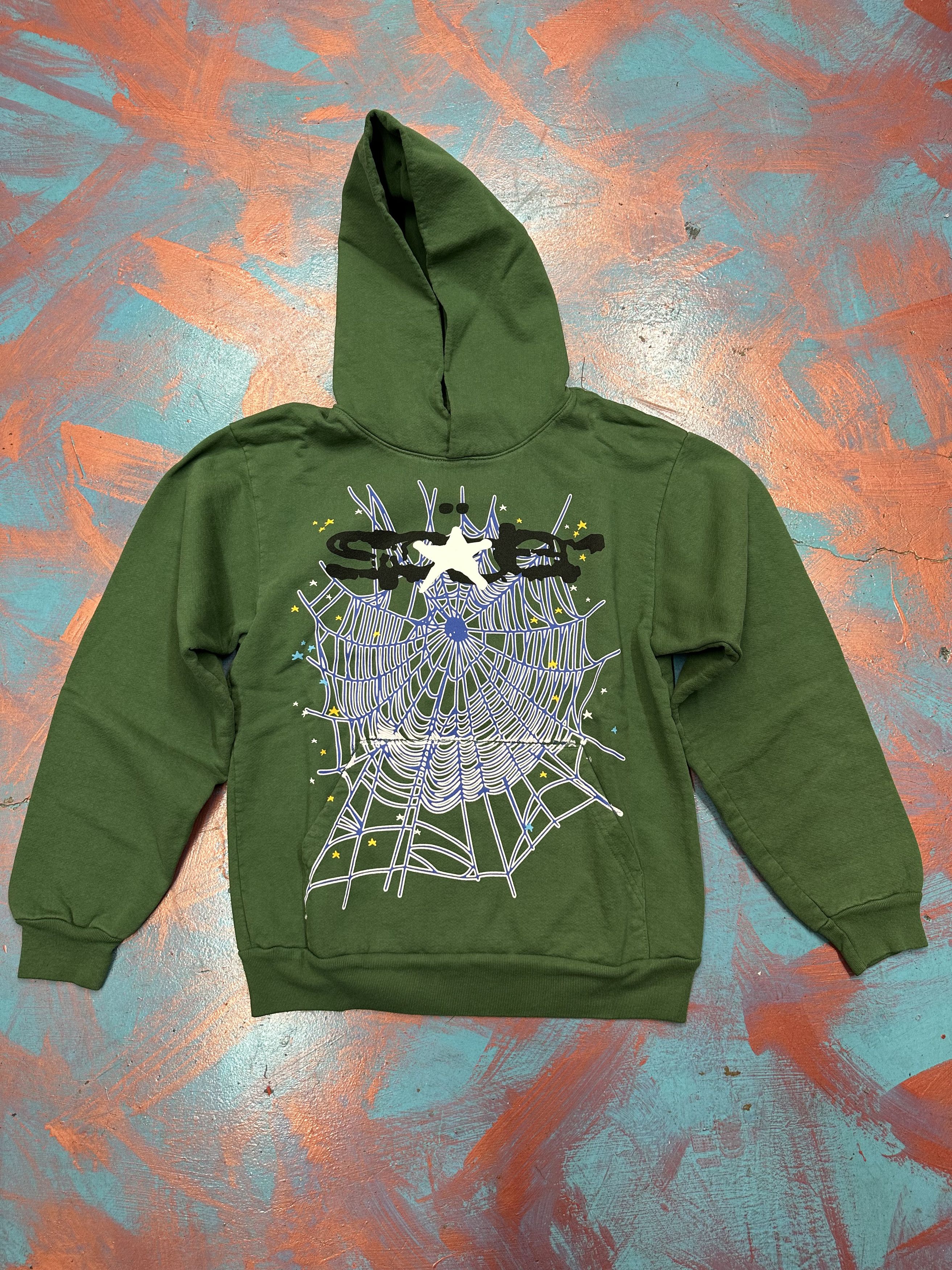 image of Spyder Hoodie in Green, Men's (Size Small)