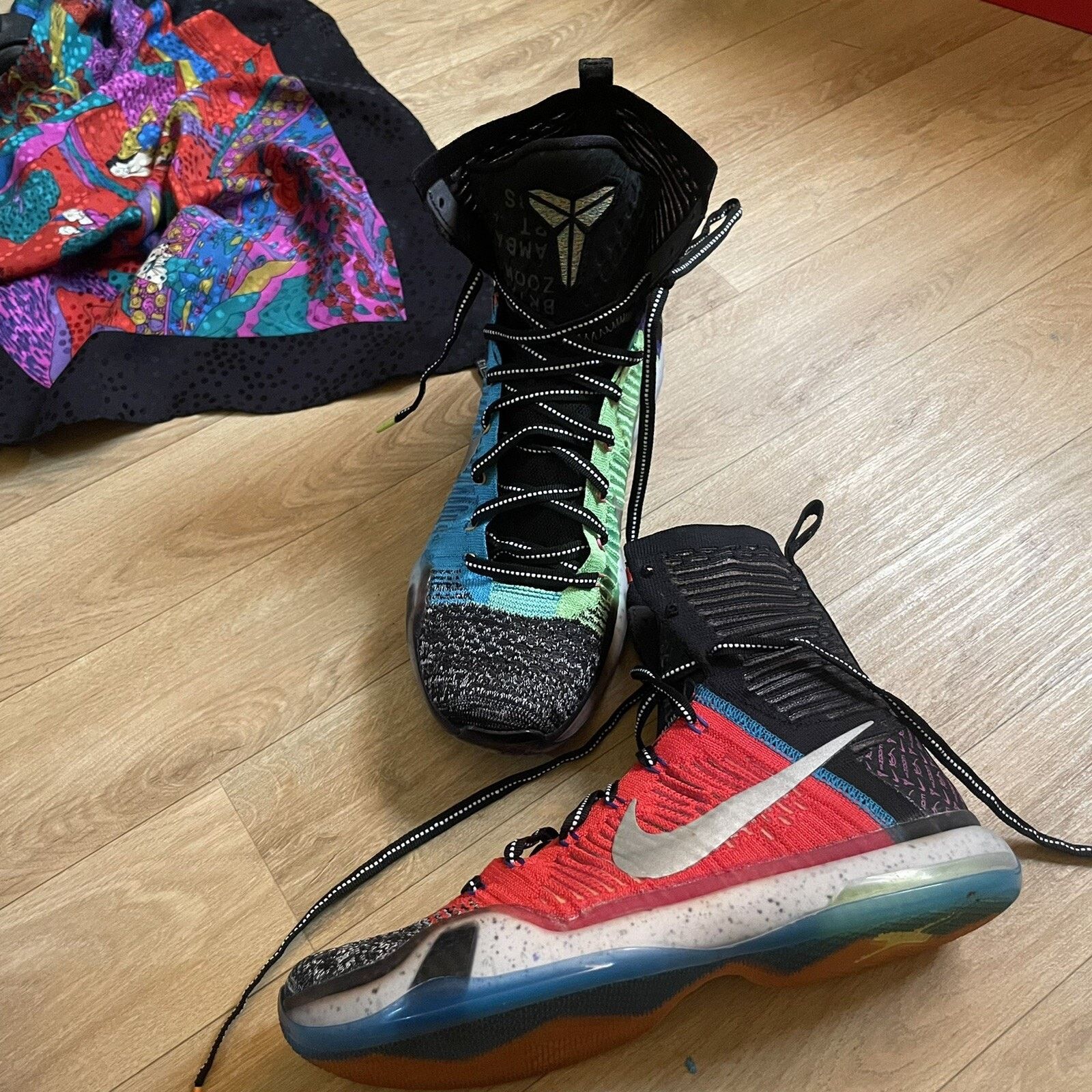 Nike Nike Kobe 10 Elite High What the SNEAKERS shoes 2015 Size 14 Size US 14 / EU 47 - 2 Thumbnail